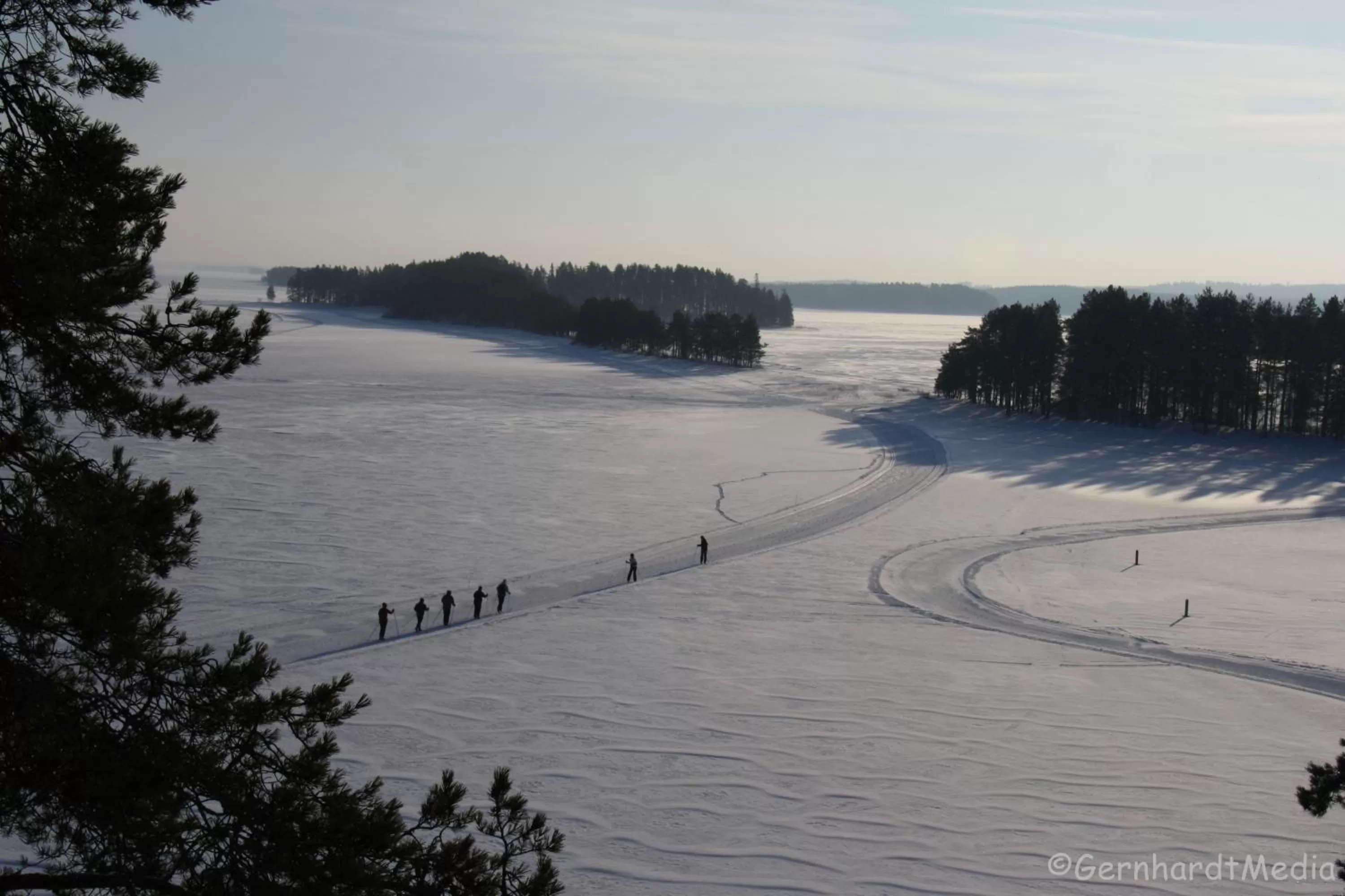 Skiing in Hotel Kalevala