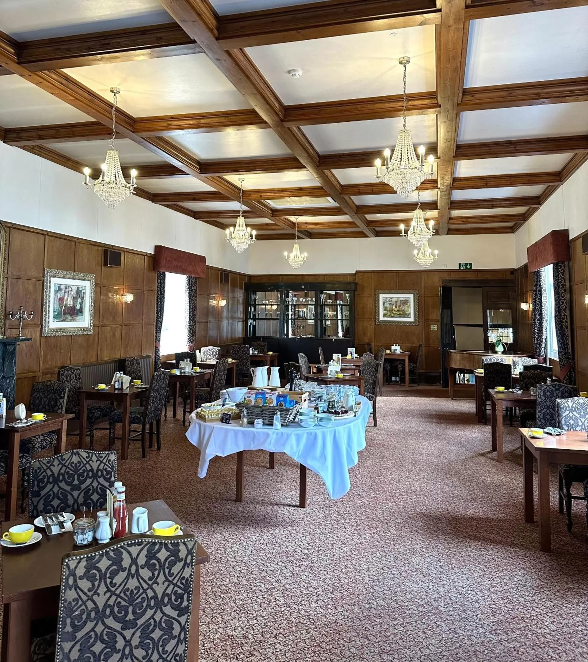 Breakfast in The Royal Lion Hotel