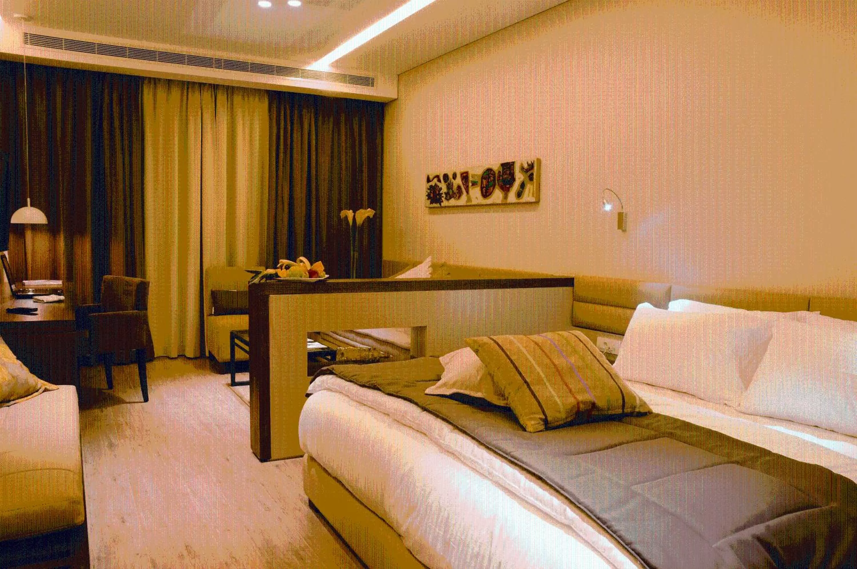 Photo of the whole room, Bed in Country Lodge Hotel & Resort Beirut