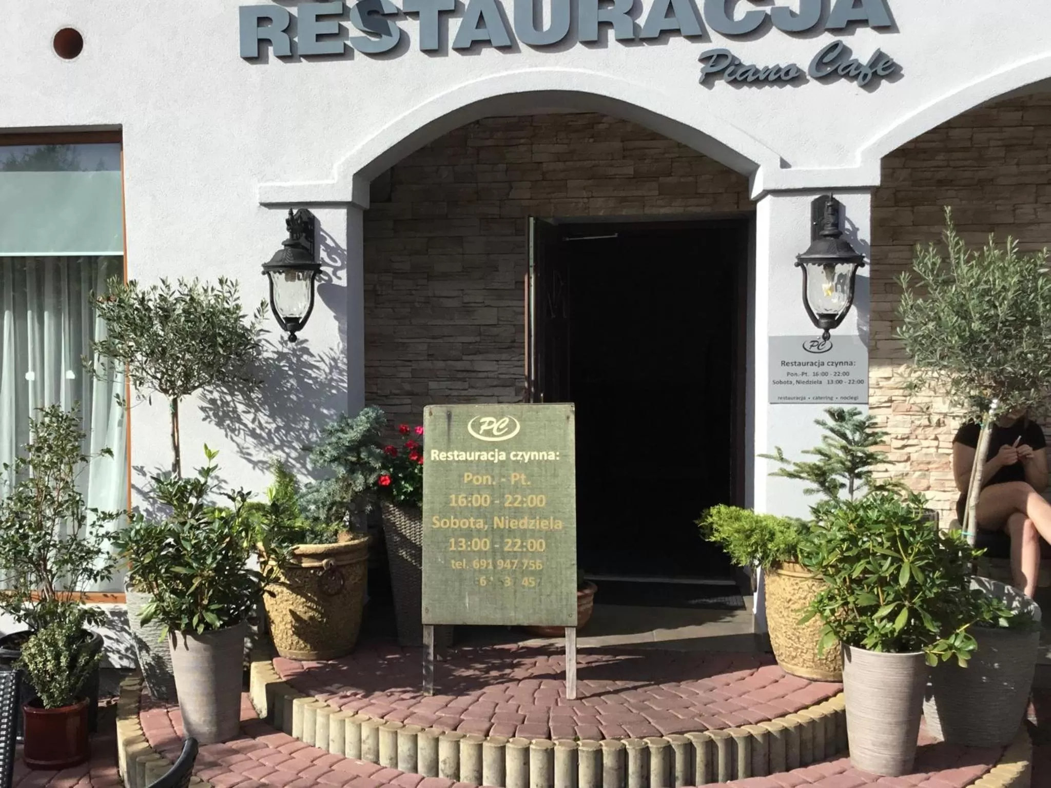 Property building in PIANO CAFE b&b