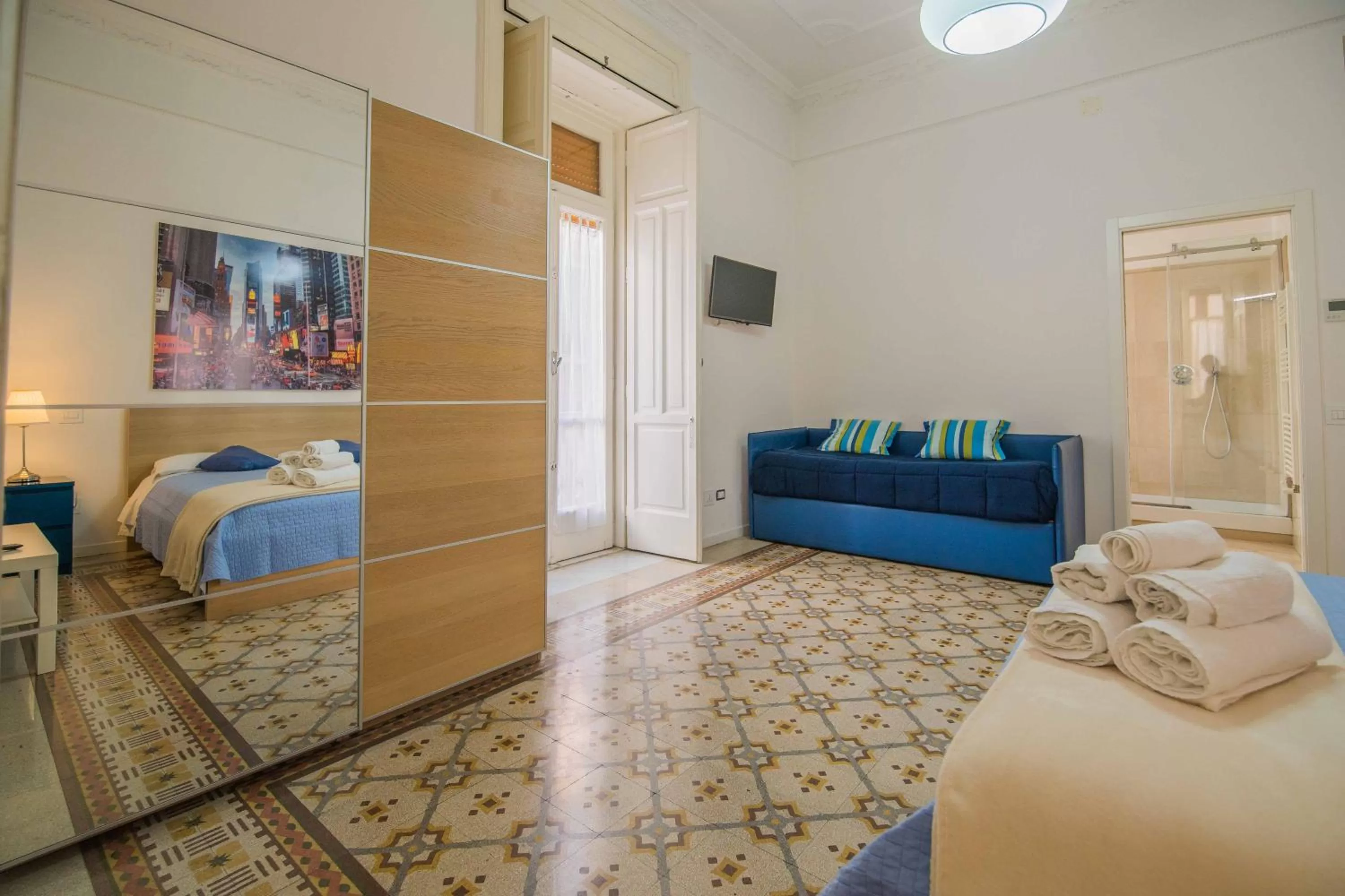 Photo of the whole room, Bed in Bed&Breakfast Salerno