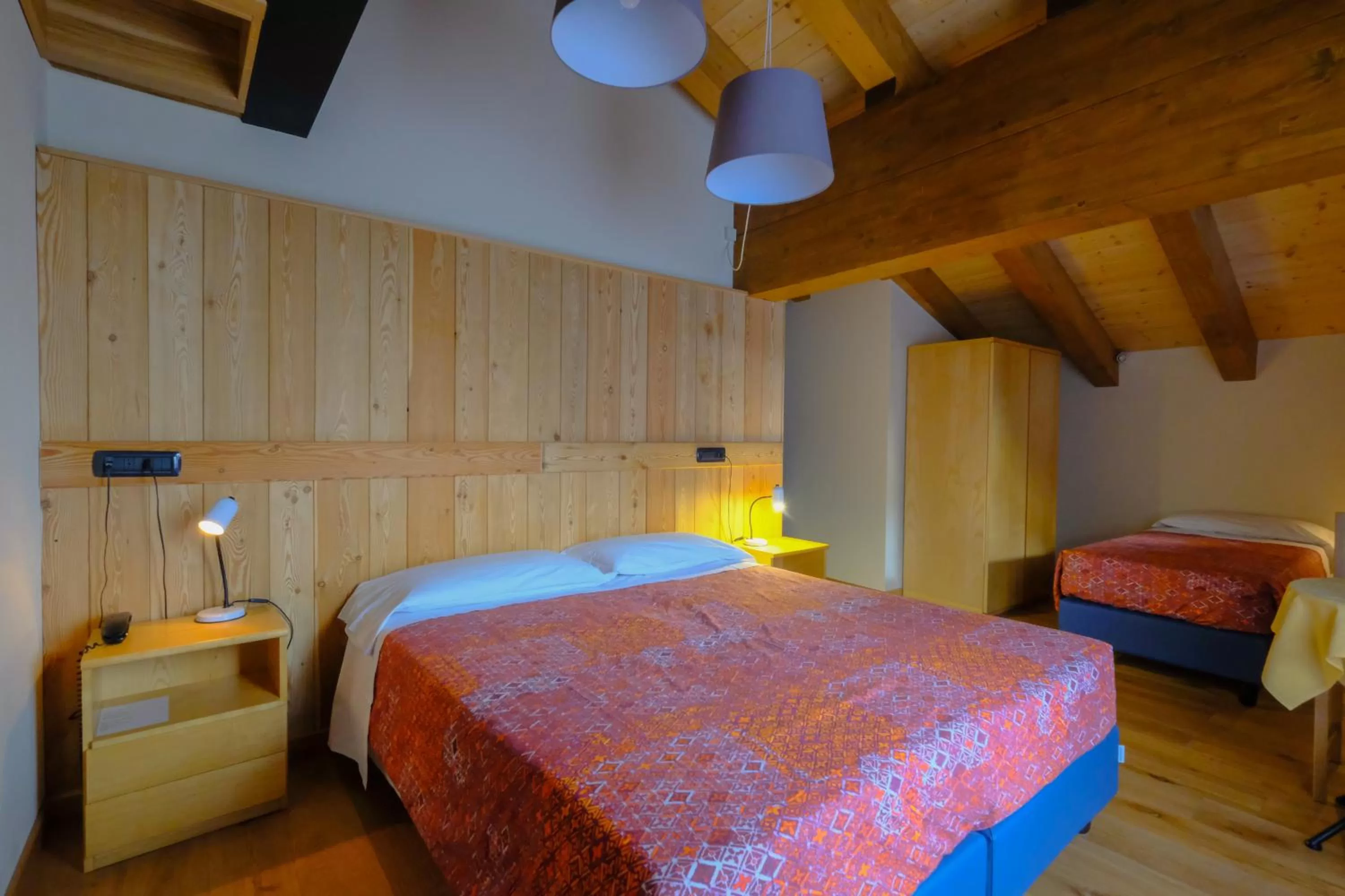 Bedroom, Bed in Hotel Aigle