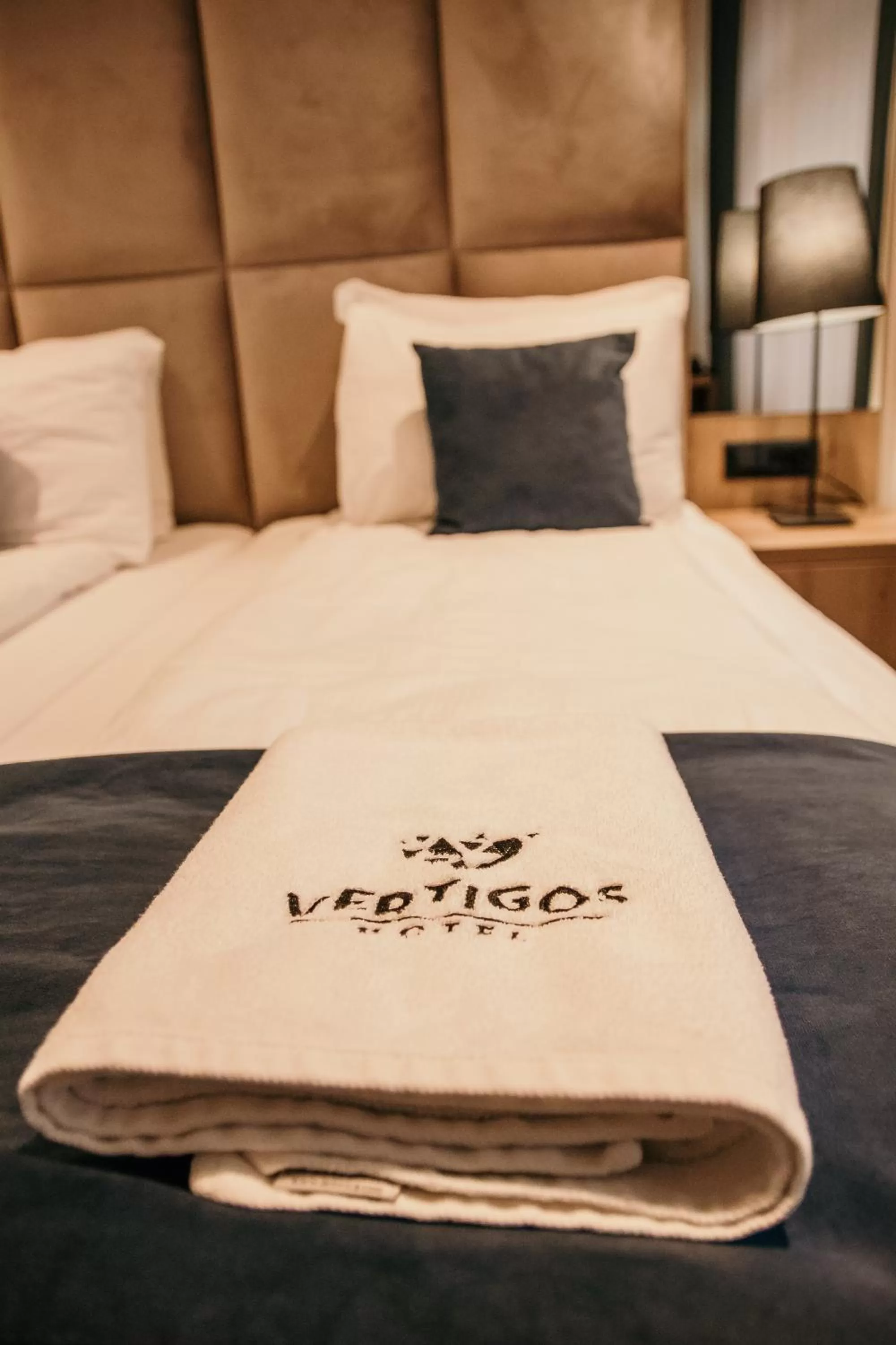 Bed in Hotel Vertigos