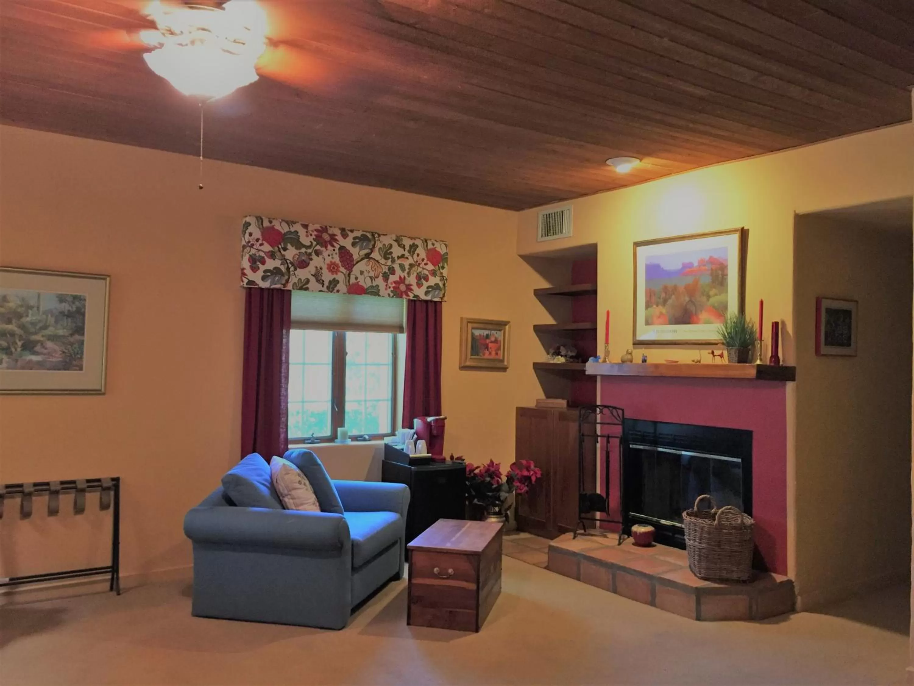 Seating area in Casa Paloma B&B