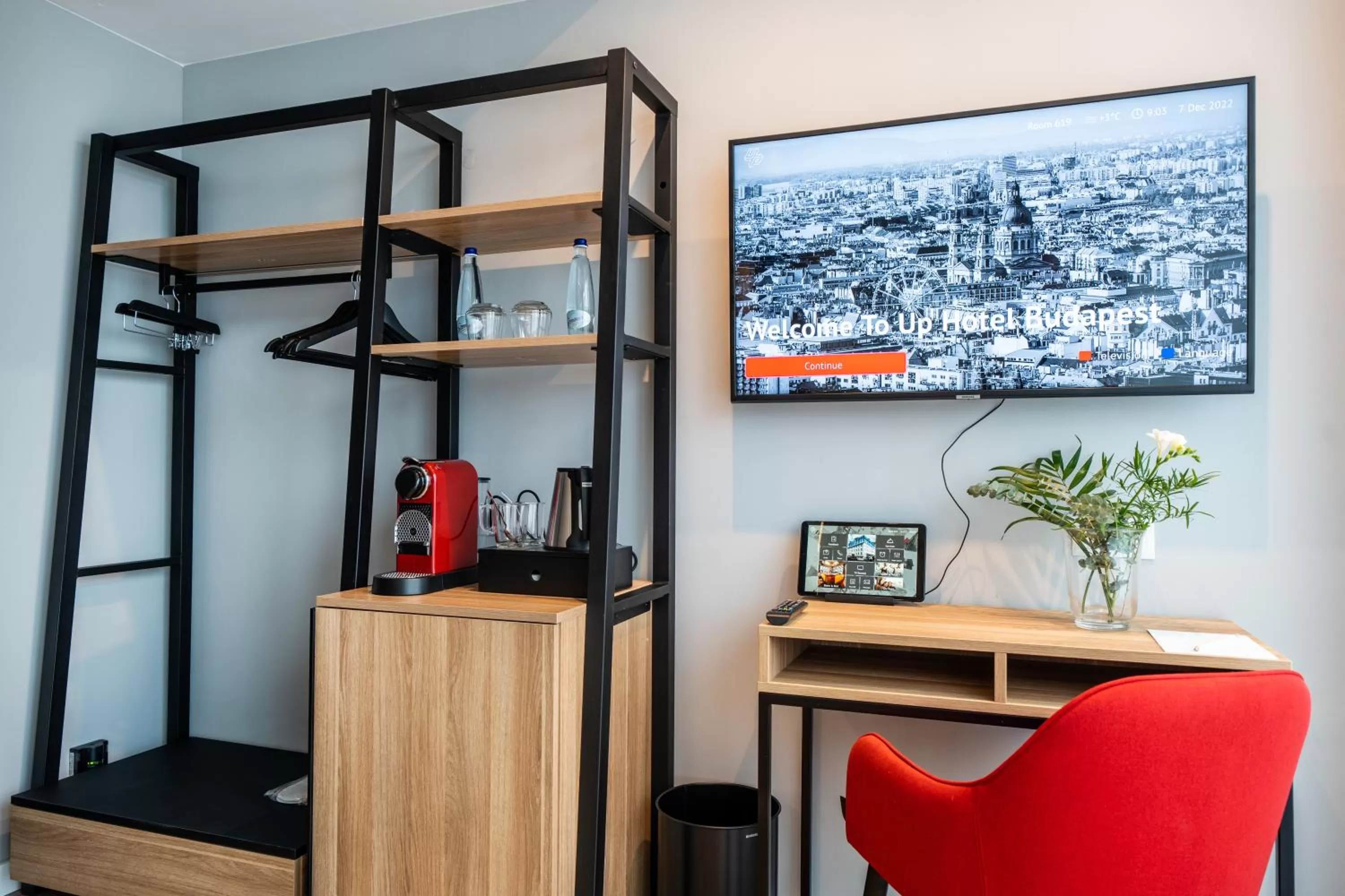 TV and multimedia in Up Hotel Budapest