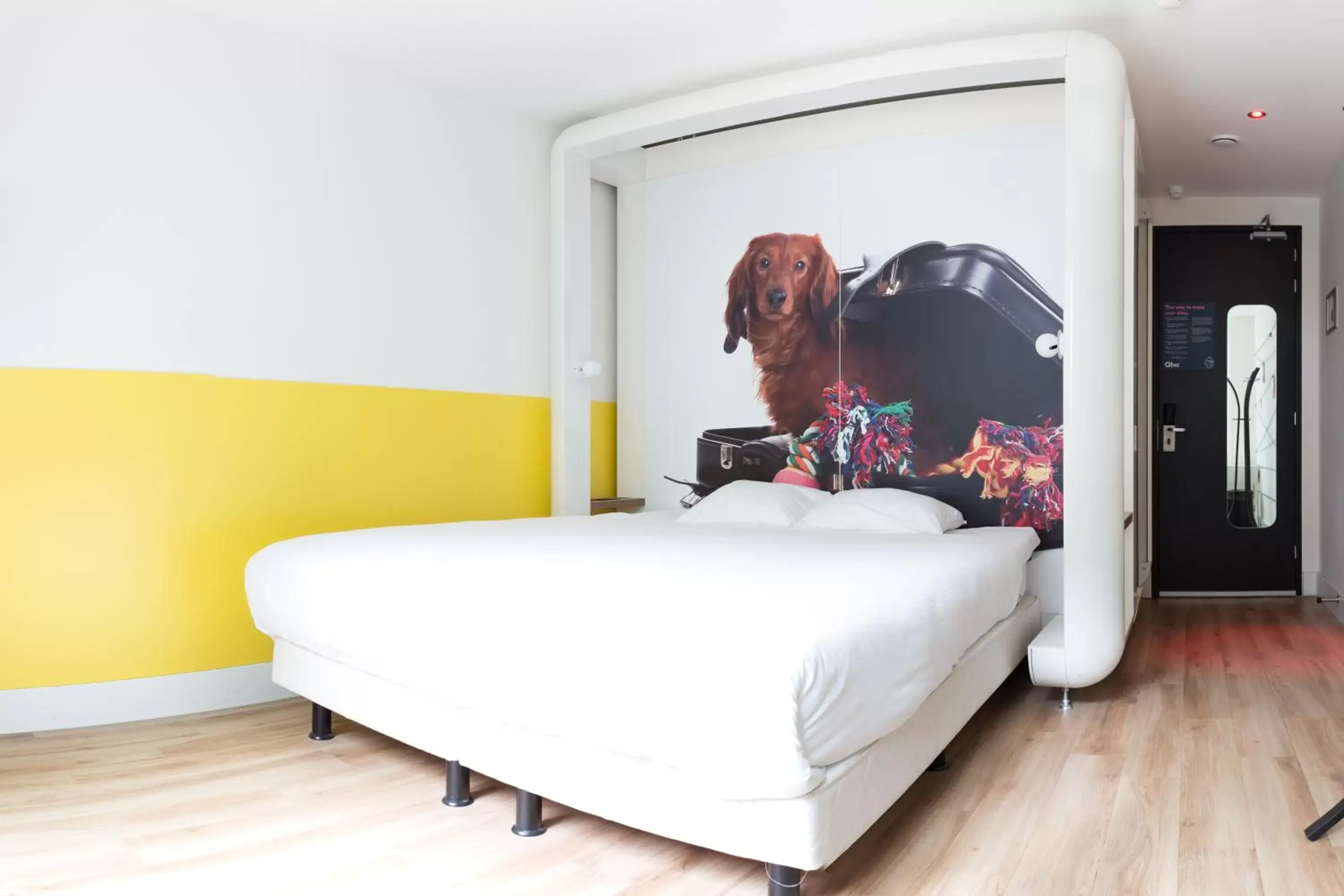 Basic Double Room in Qbic Amsterdam WTC Basic Double Room in Qbic Amsterdam WTC