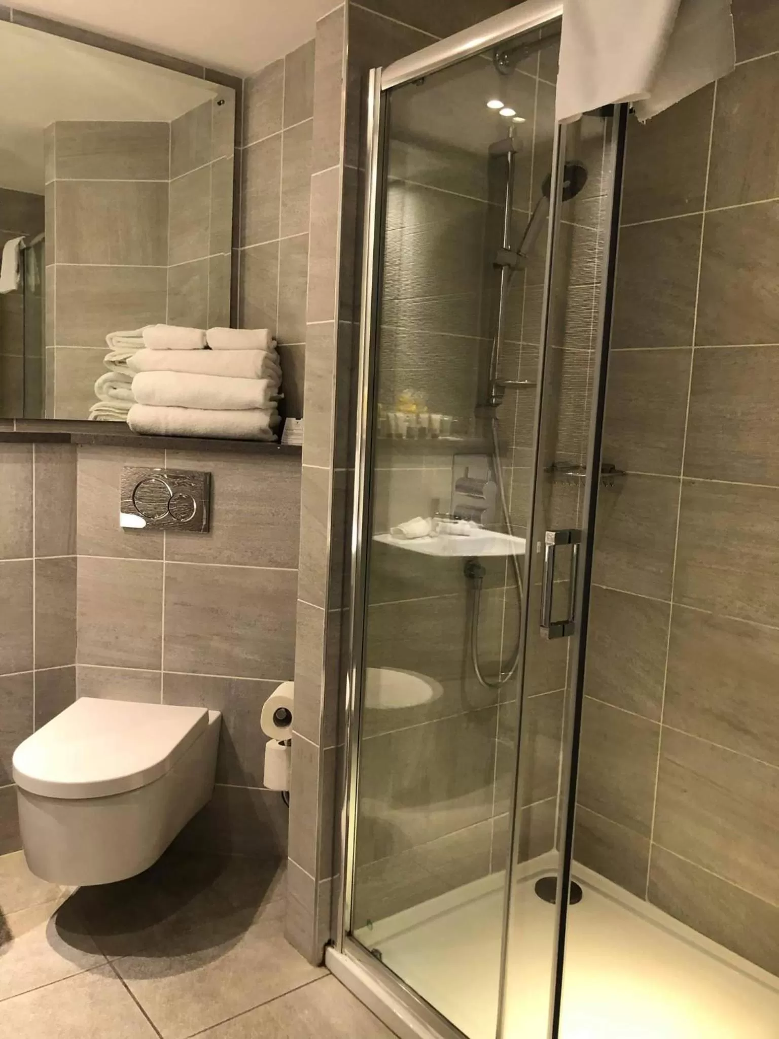 Bathroom in Ballygally Castle