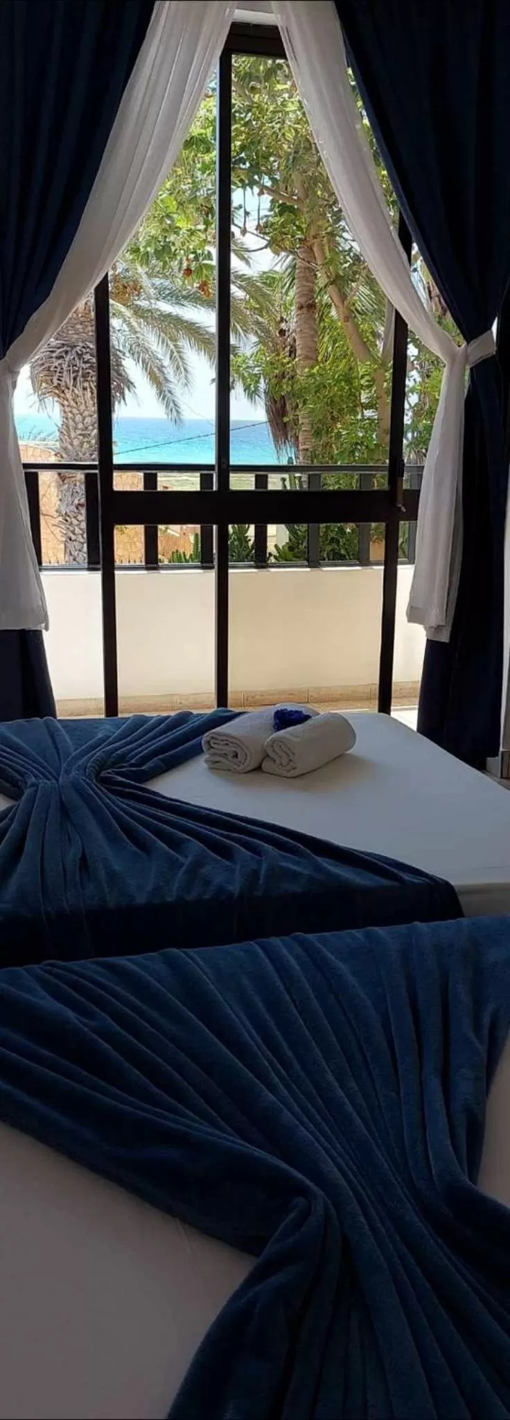 Bed in Aparthotel Santa Maria Beach