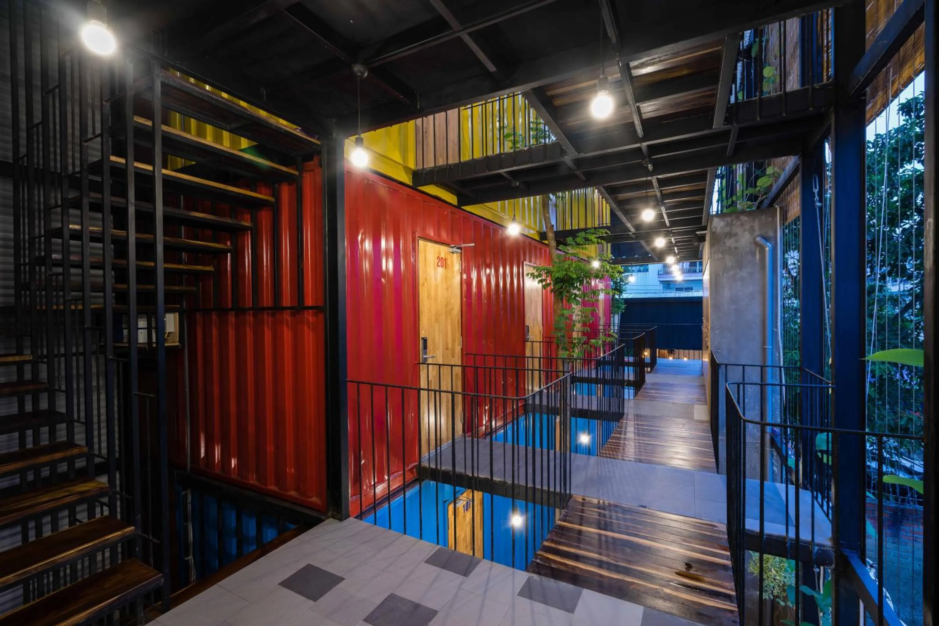 Balcony/Terrace in Ccasa Hostel