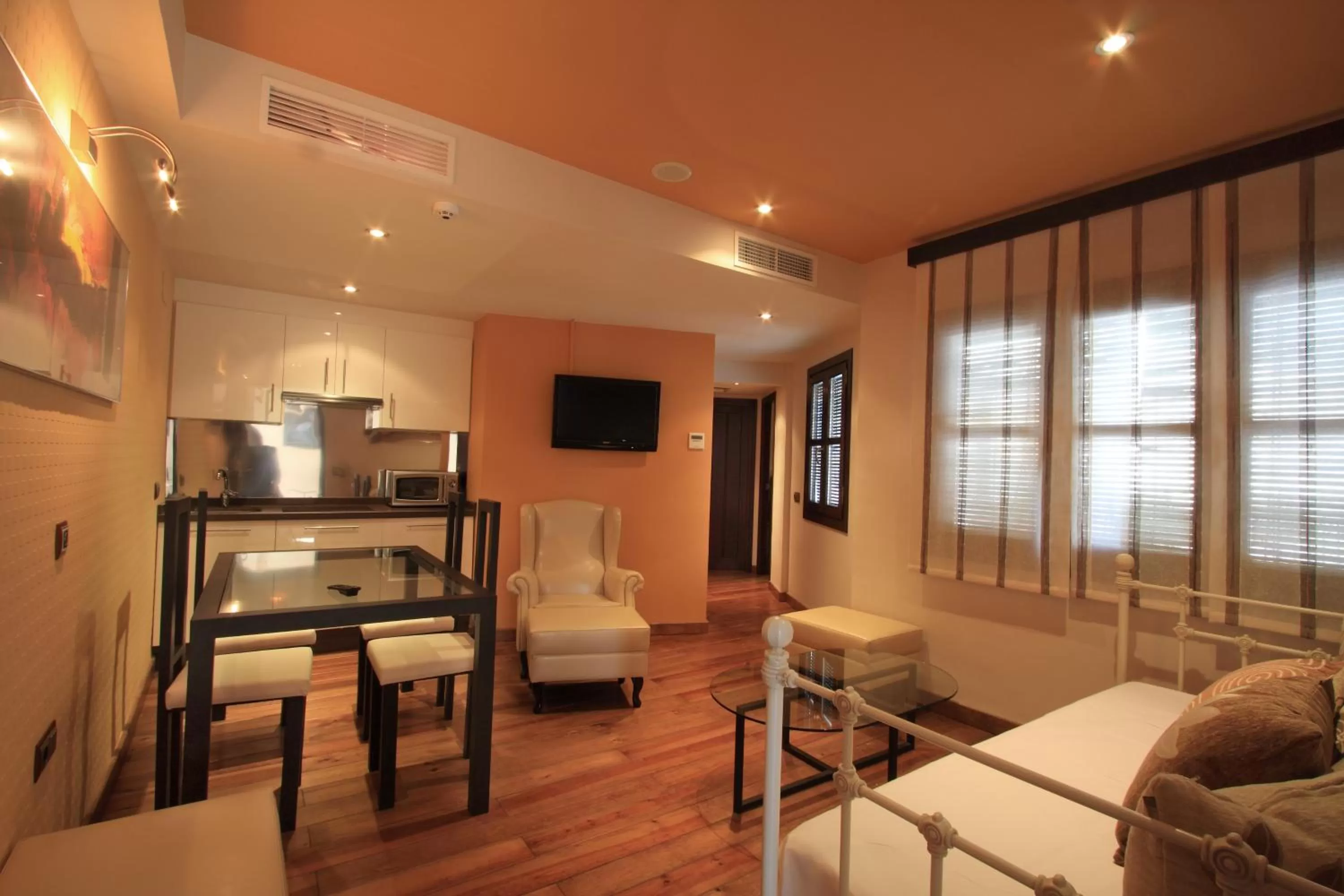 Living room in Casa Baños de la Villa