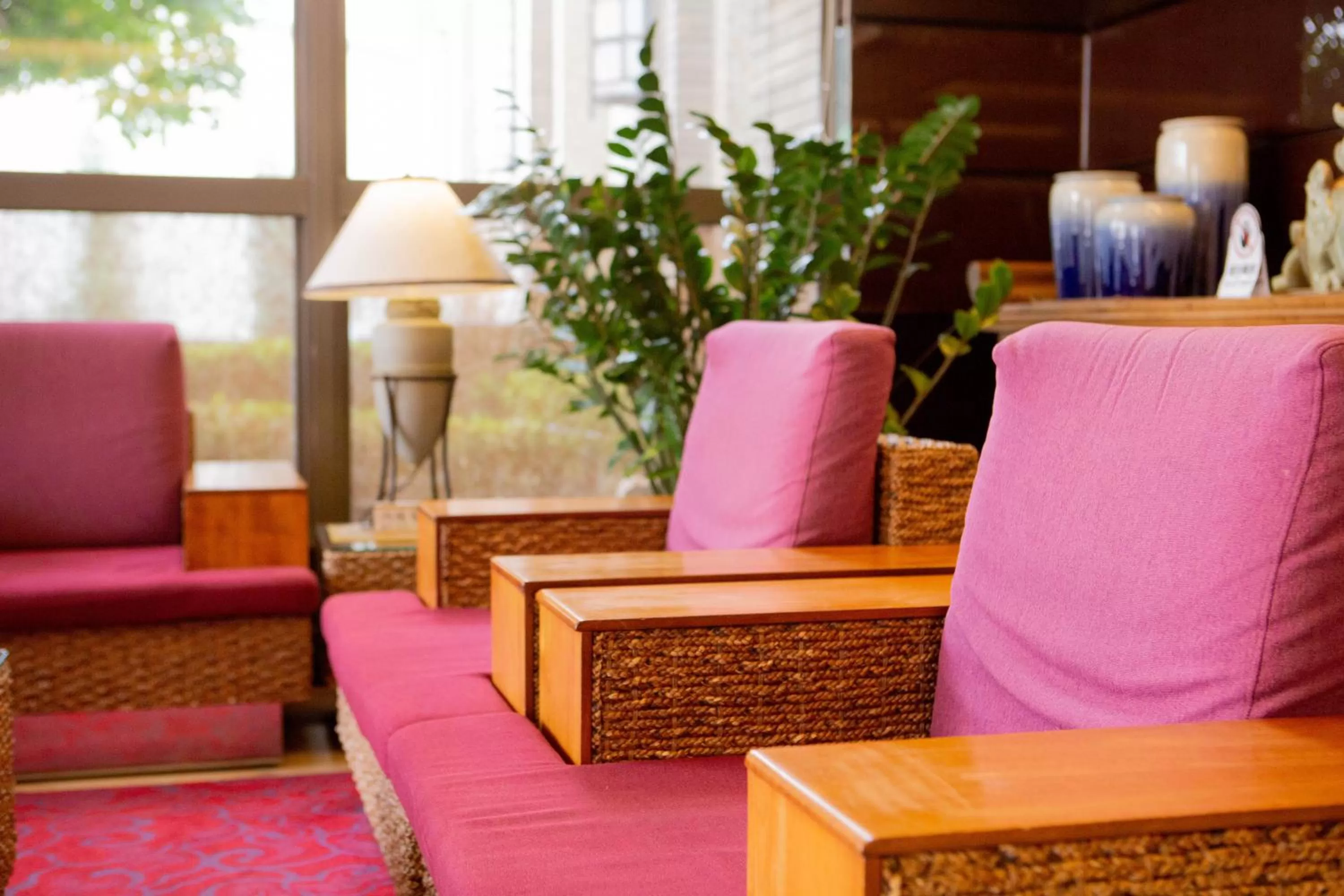 Communal lounge/ TV room in Jia Hsin Garden Hotel