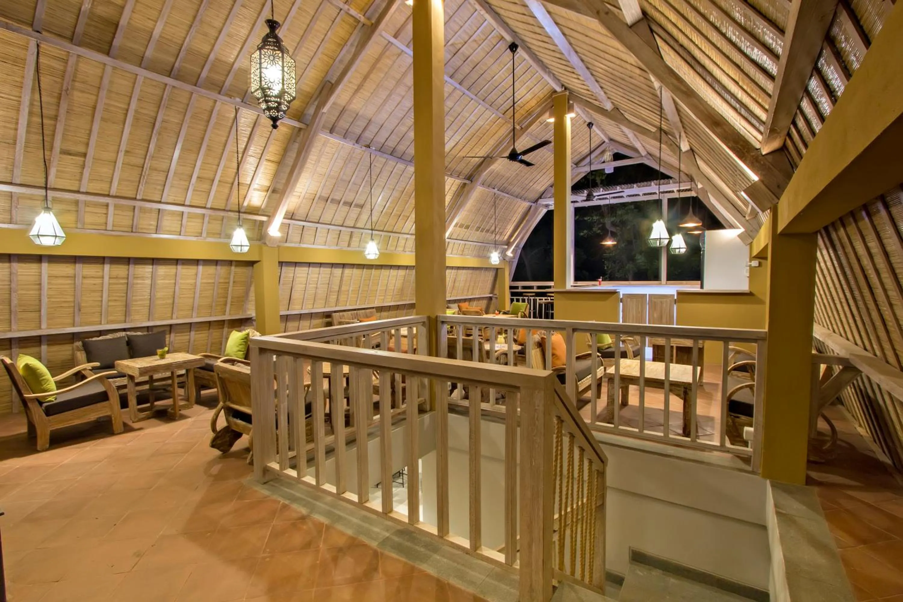 Lounge or bar in Ubad Retreat