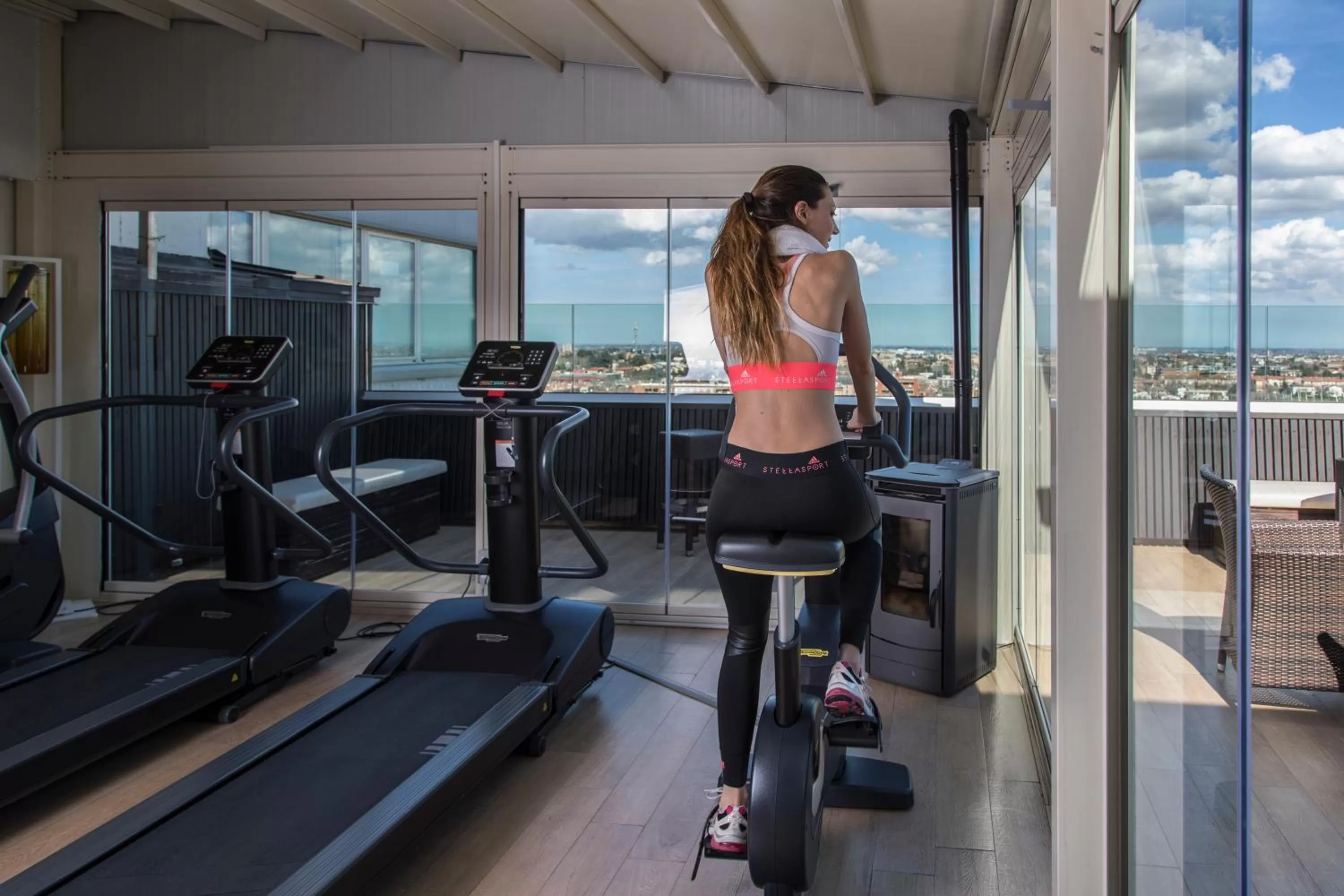 Fitness centre/facilities in Hotel Donatello Imola
