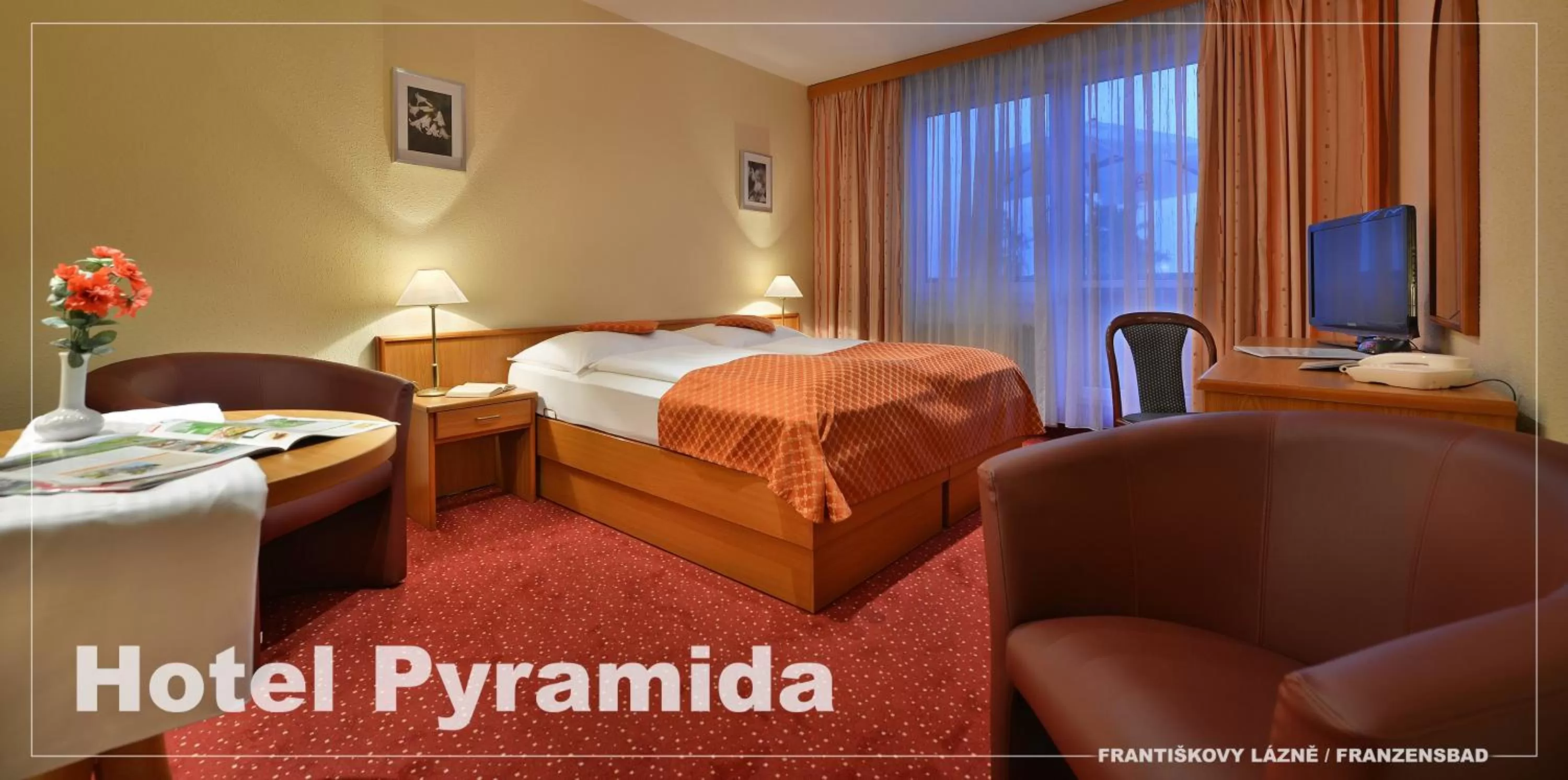 Photo of the whole room, Bed in Lázeňský hotel Pyramida