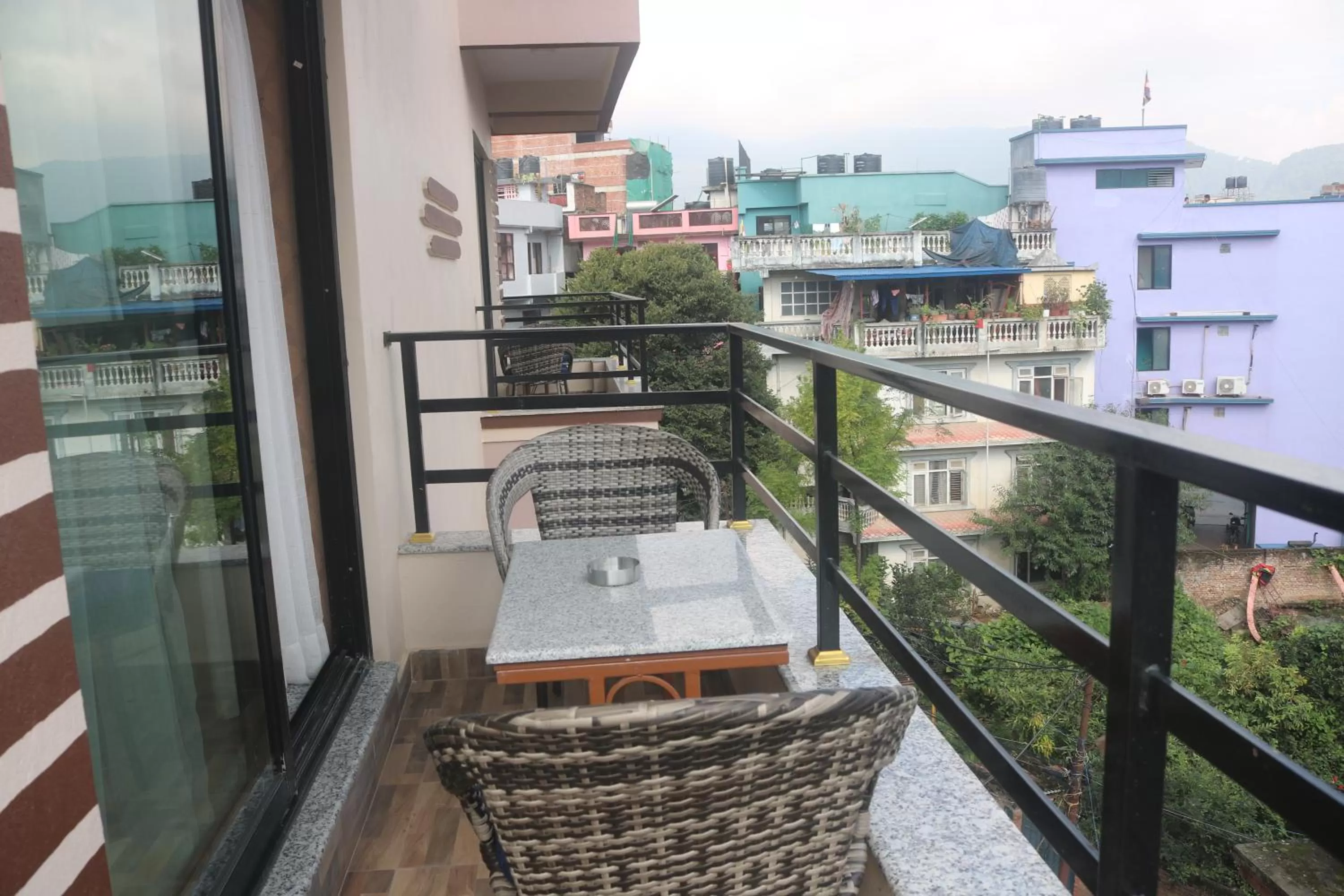 Balcony/Terrace in Hotel Family Ties Pvt. Ltd.