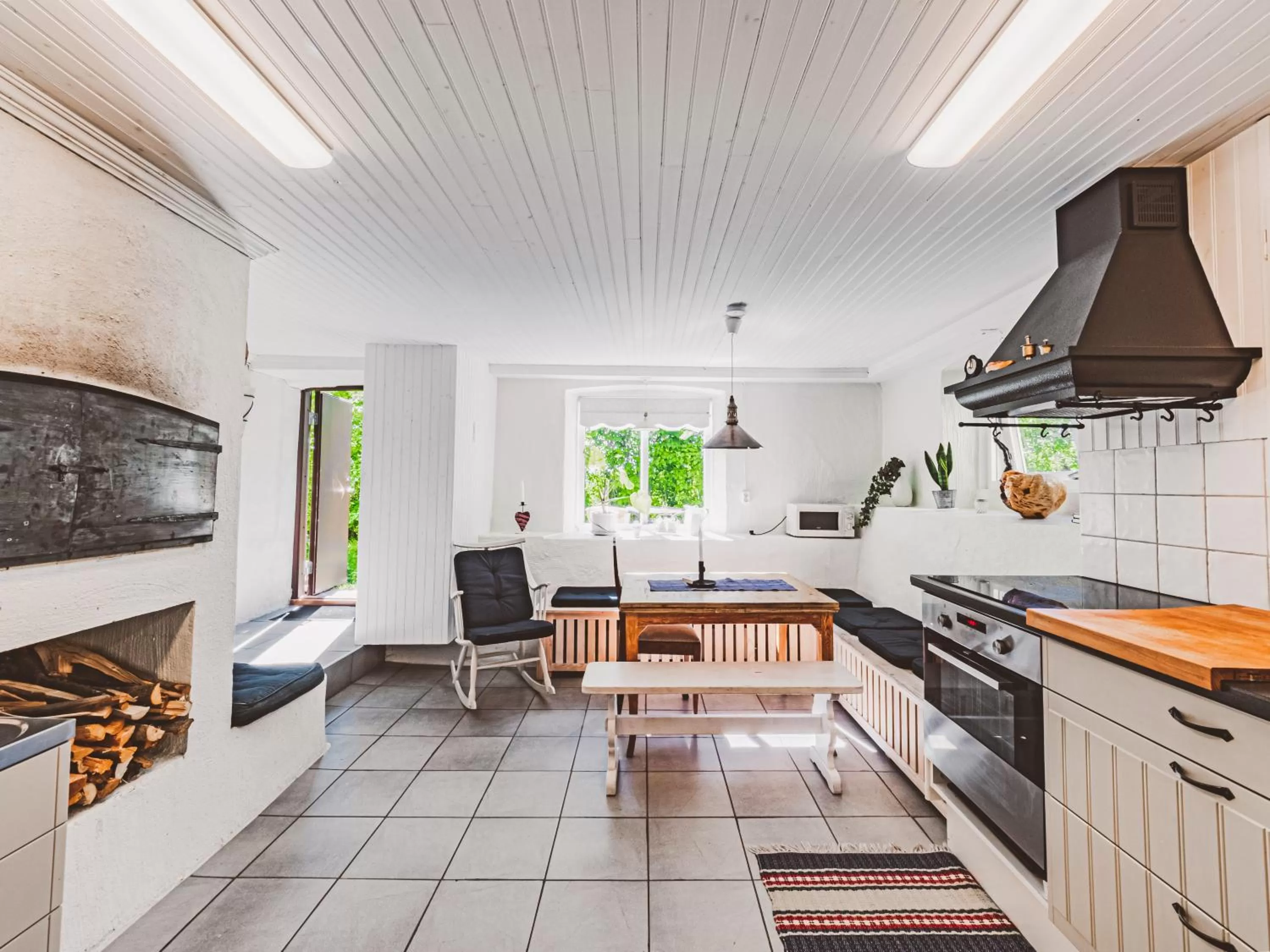 Kitchen or kitchenette in Gottfridsgården