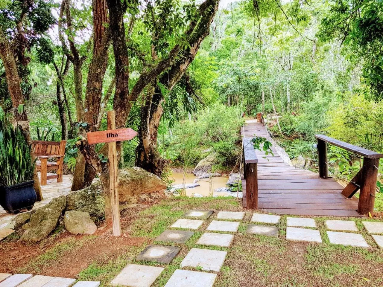 Garden in Pousada Santa Thereza