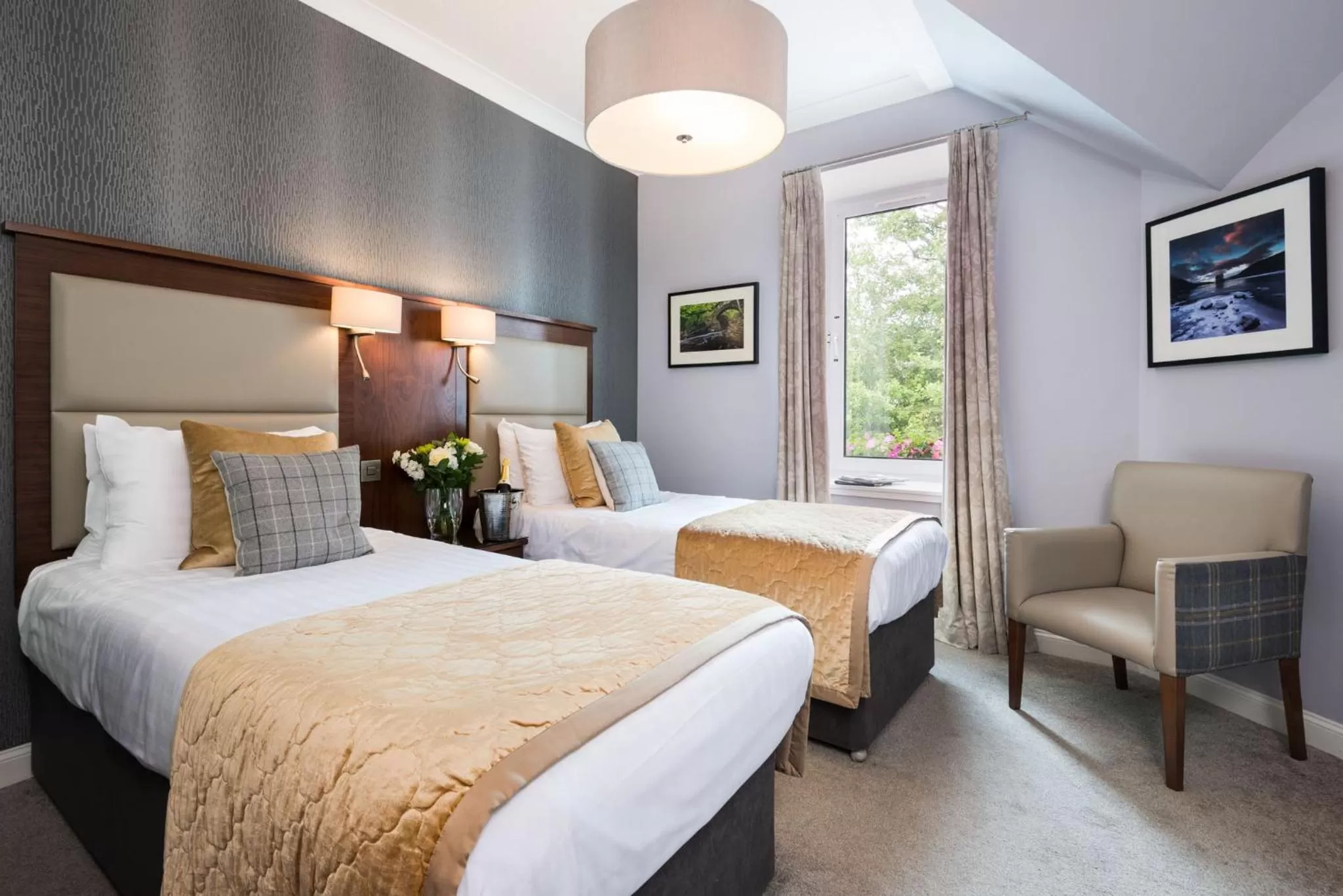 Bed in Rosehill Guest House