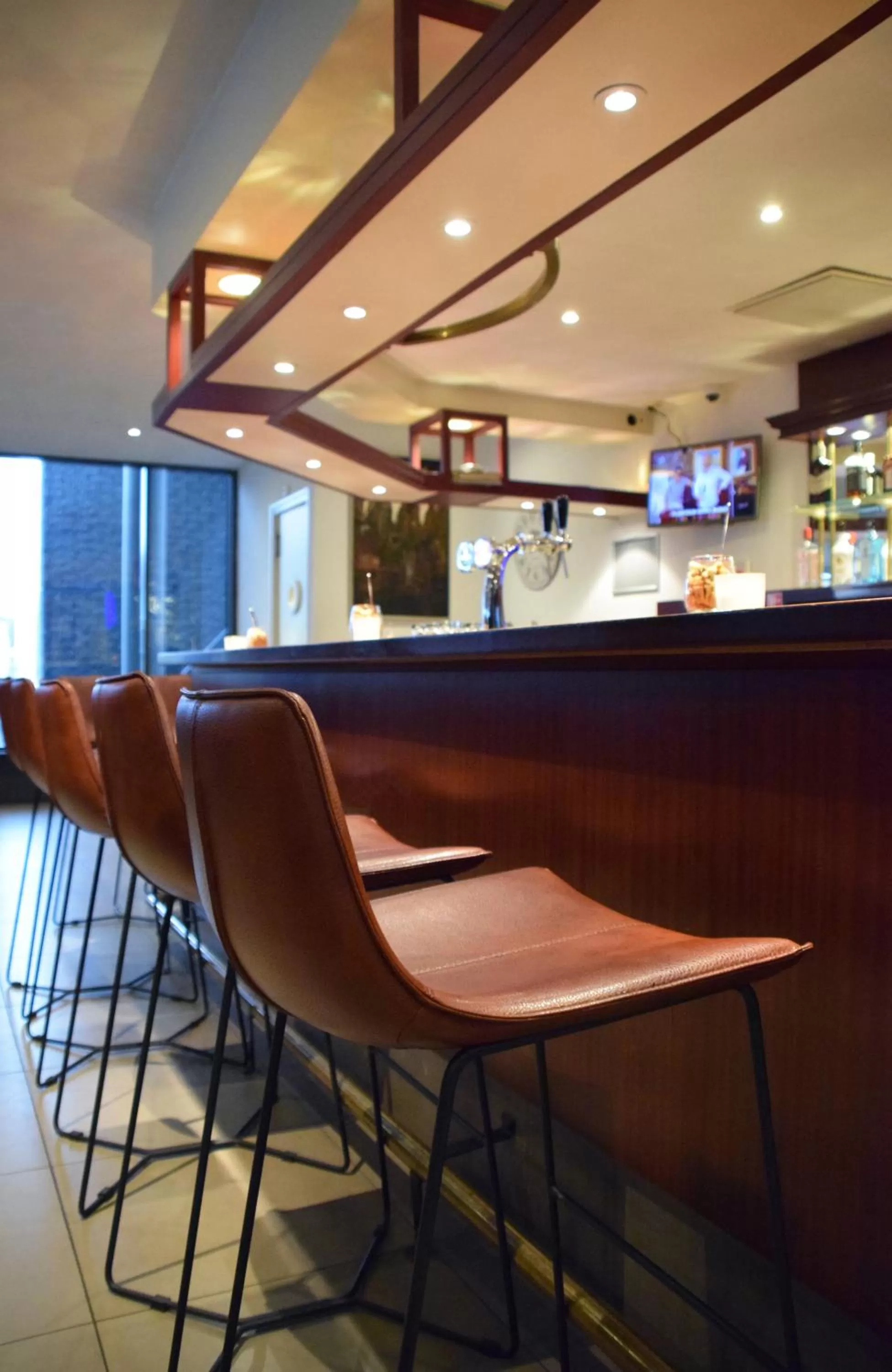 Lounge or bar in Bastion Hotel Rotterdam Zuid