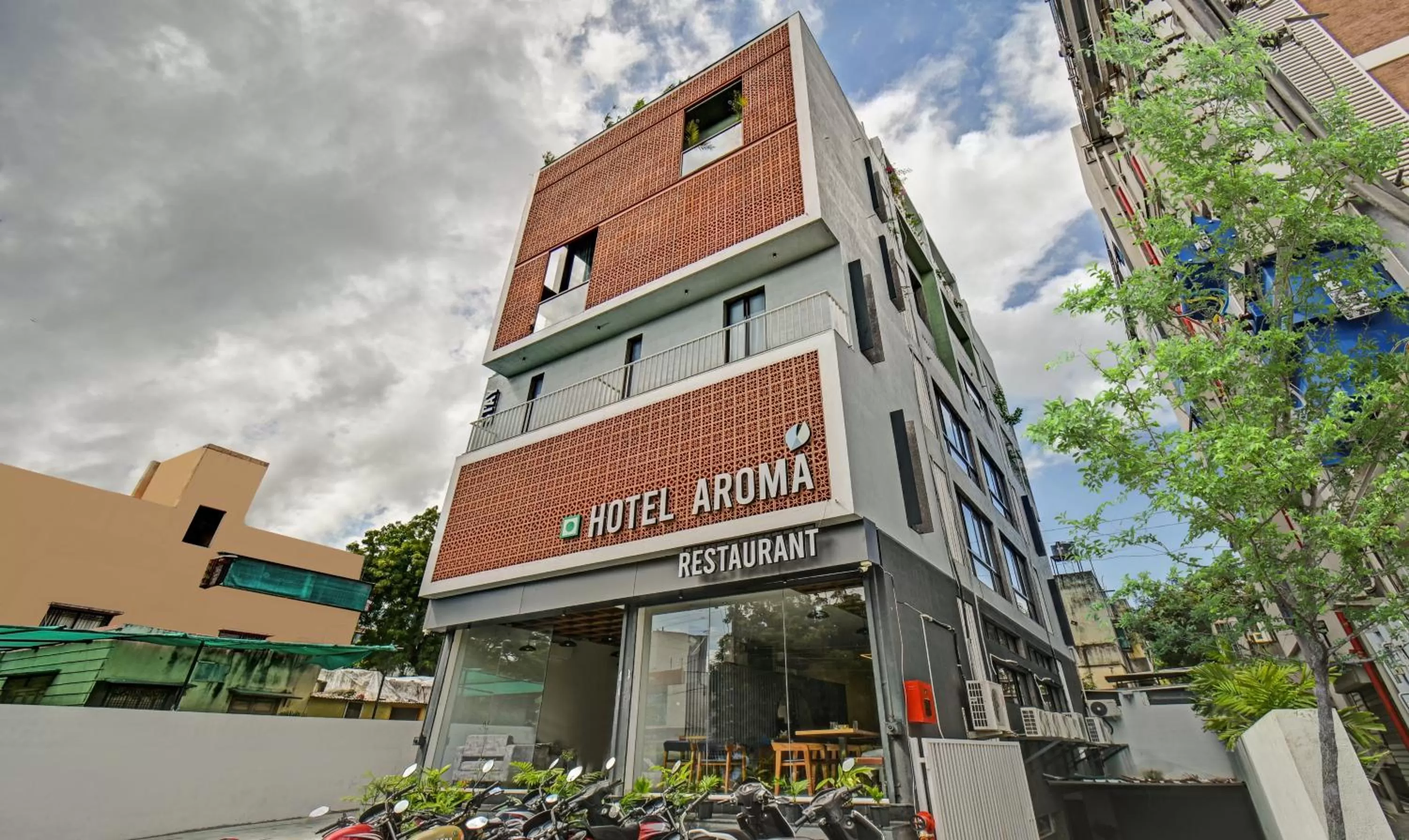 Property building in Treebo Aroma Executive