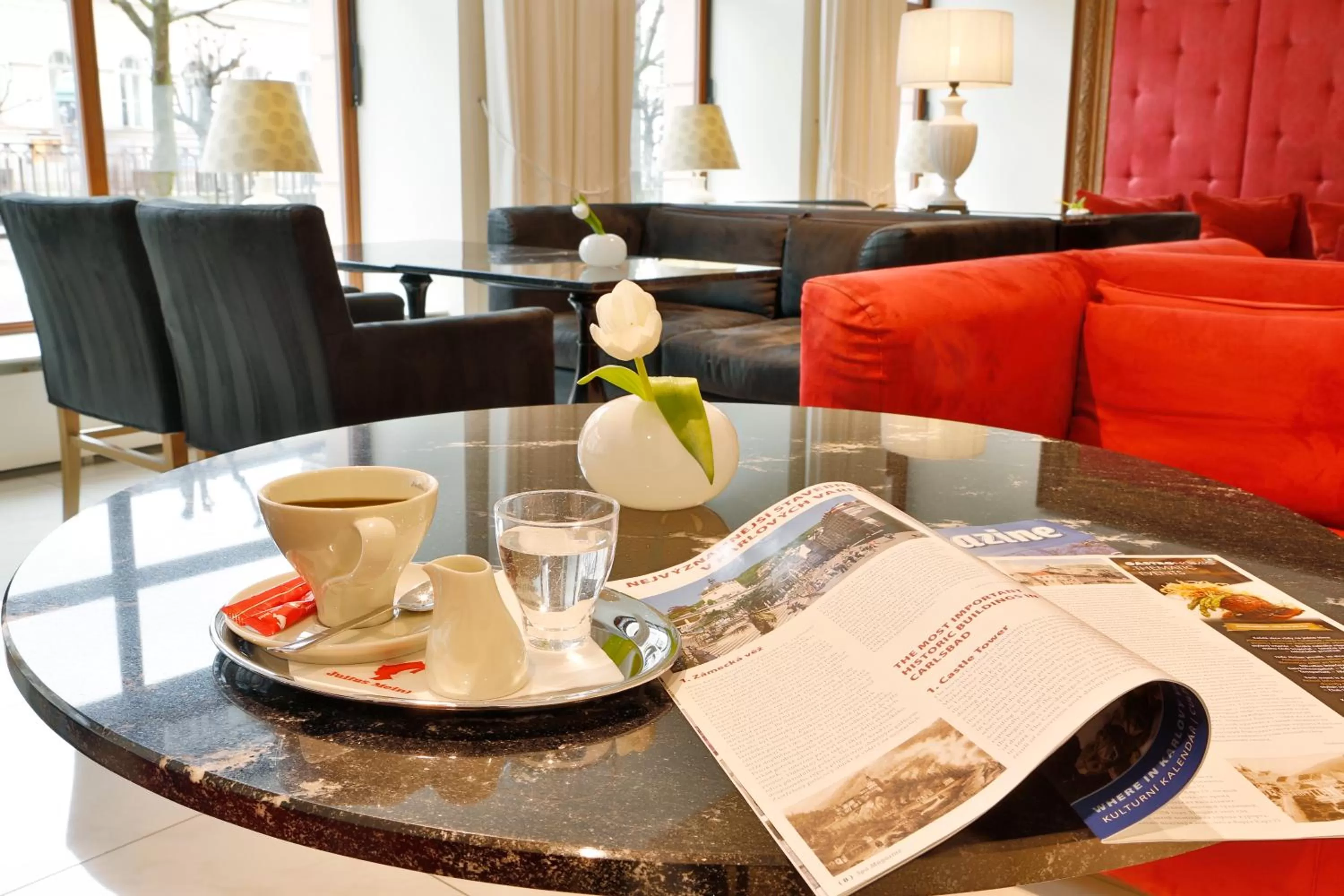 Lobby or reception in Hotel Kolonada