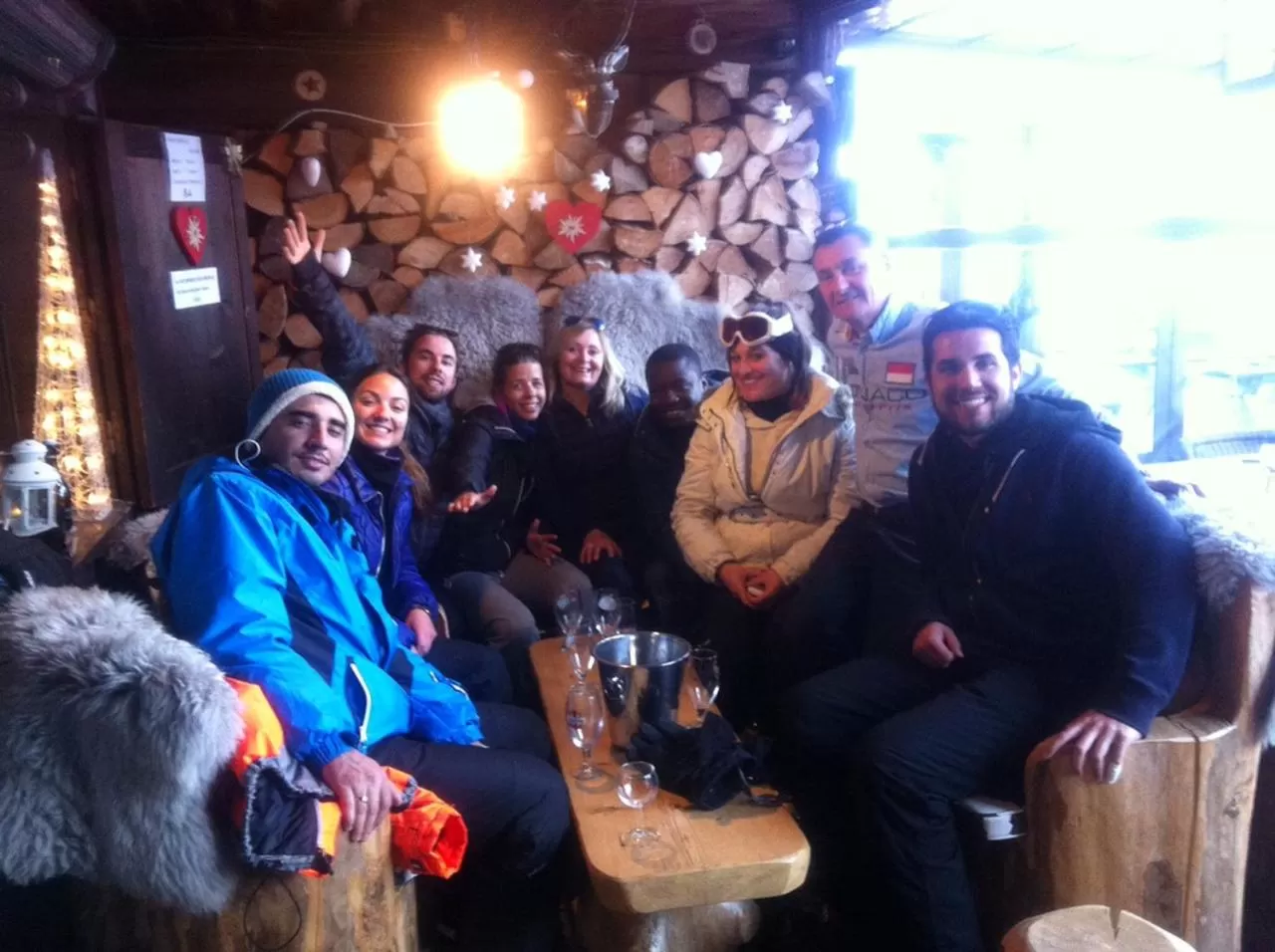 group of guests in La Bournerie