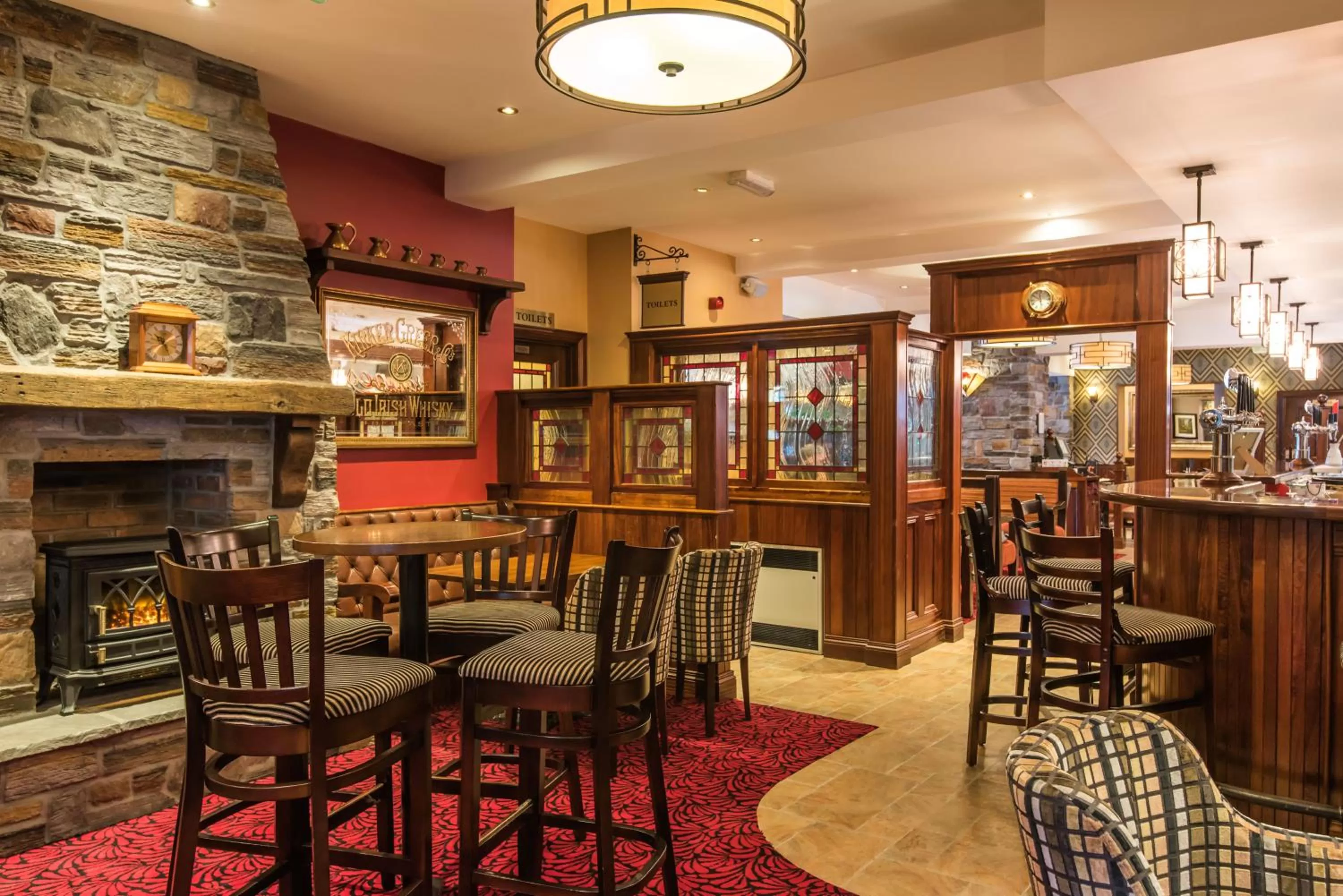 Lounge or bar in Corr's Corner Hotel