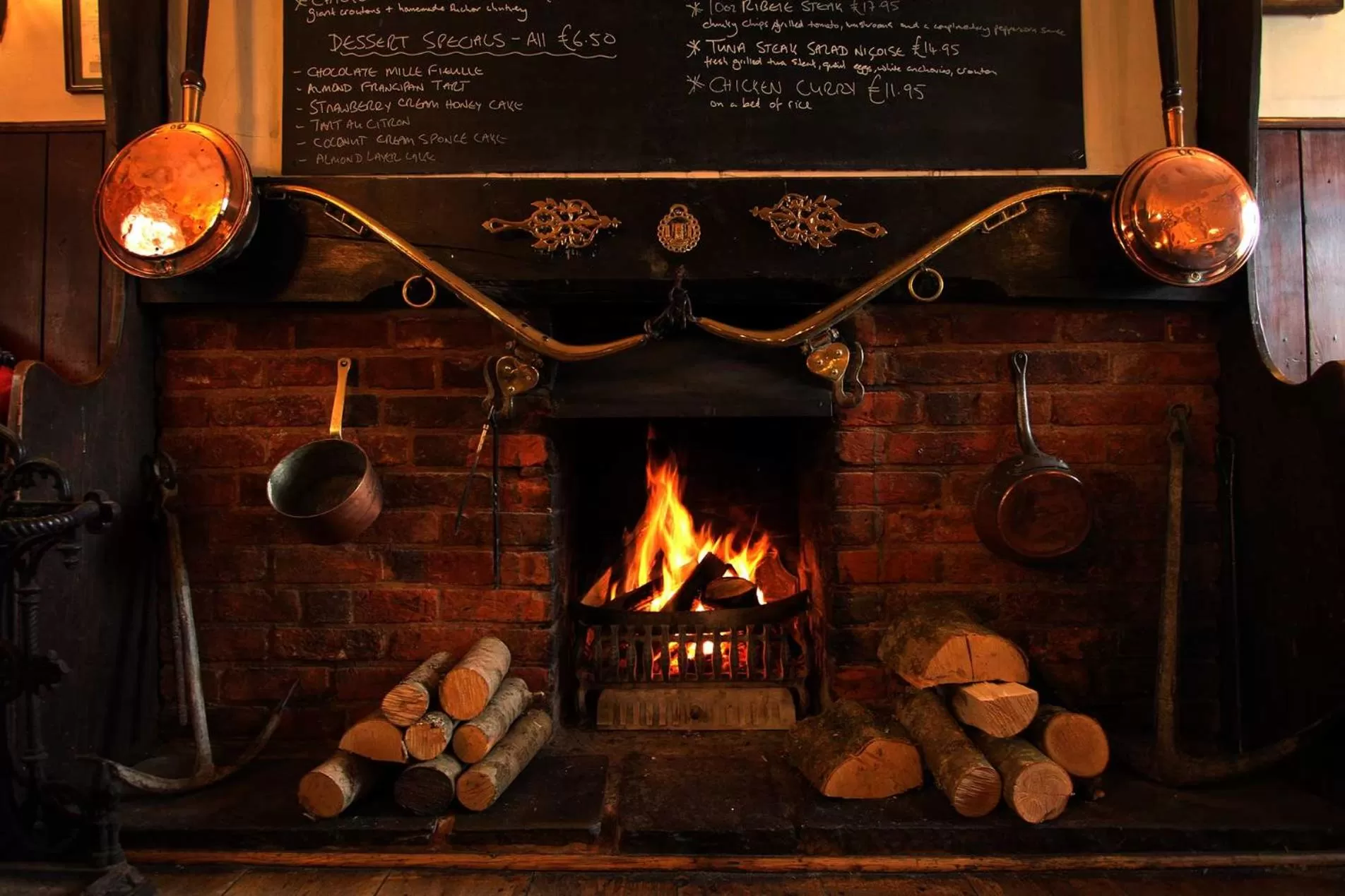 Winter in The Bear Inn