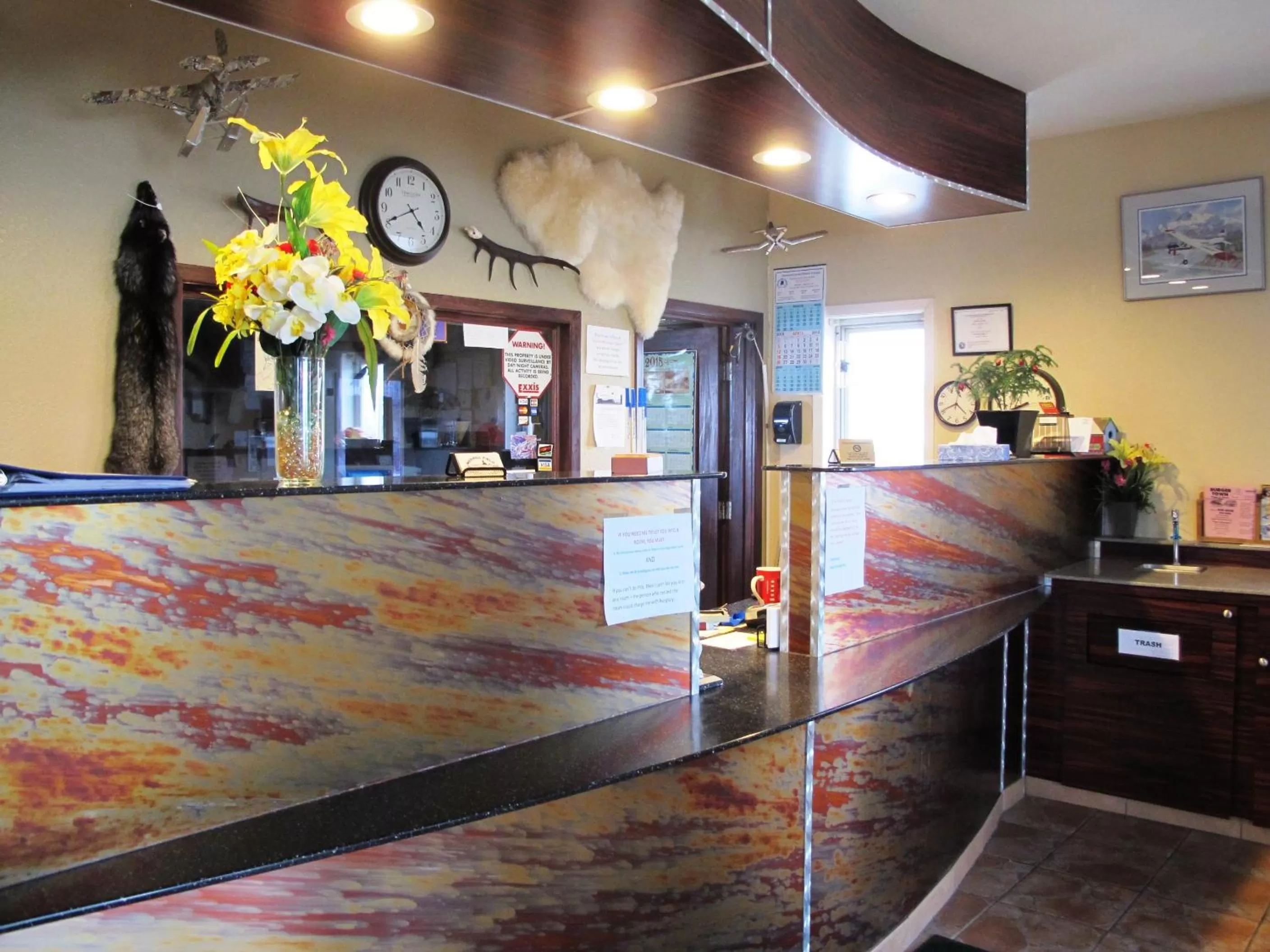 Lobby or reception in Merrill Field Inn