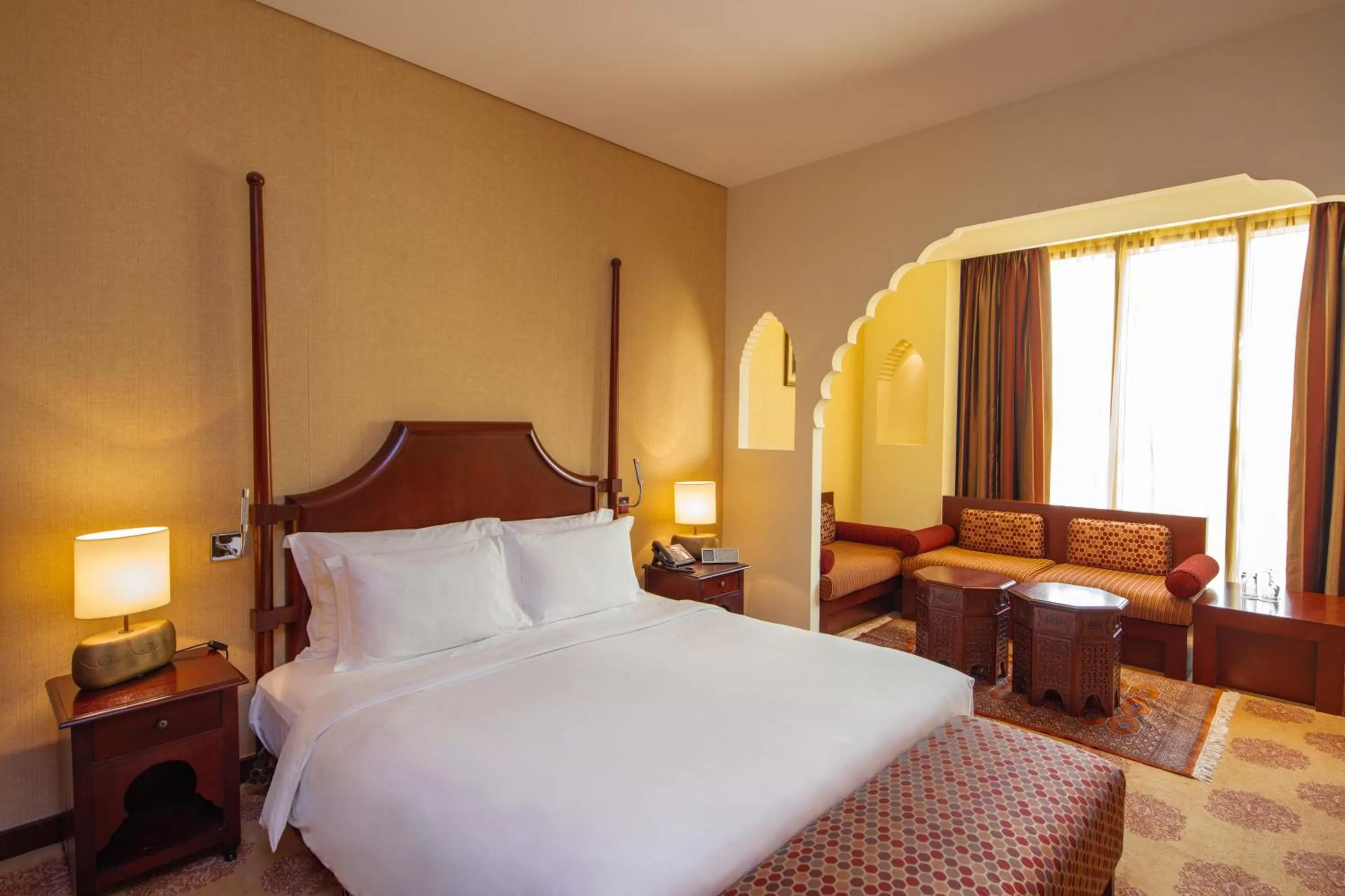 Bed in Radisson Blu Hotel, Doha