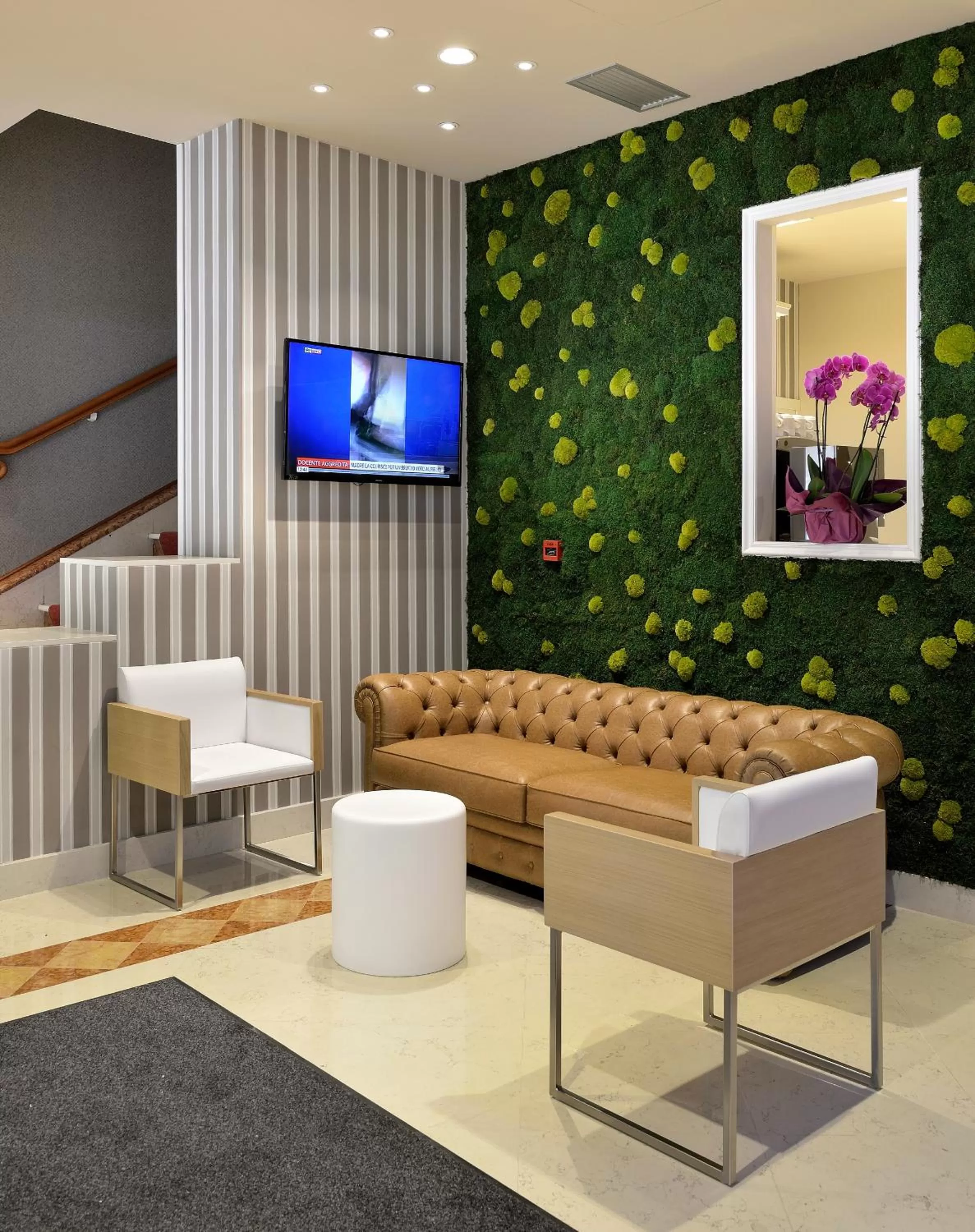 Lobby or reception in Zanhotel Regina