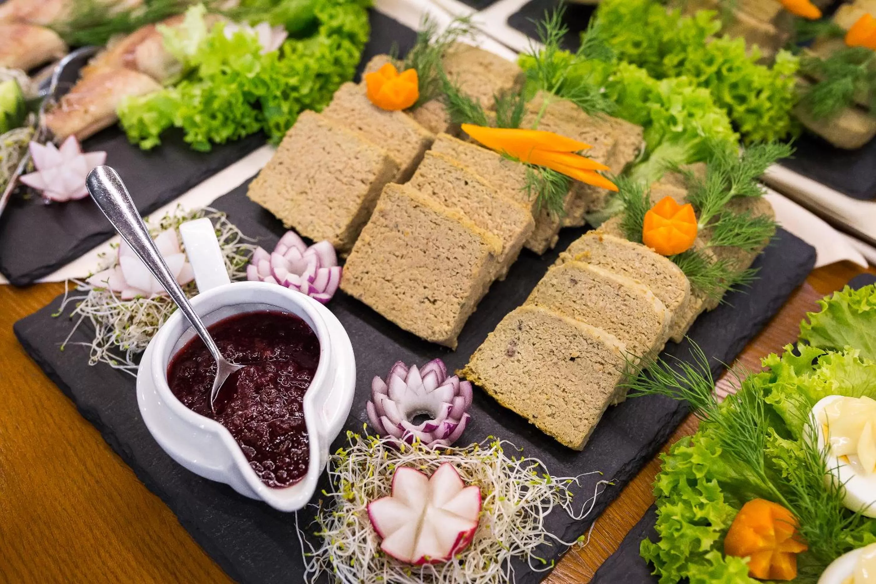 Buffet breakfast in Bukowy Park Hotel Medical SPA