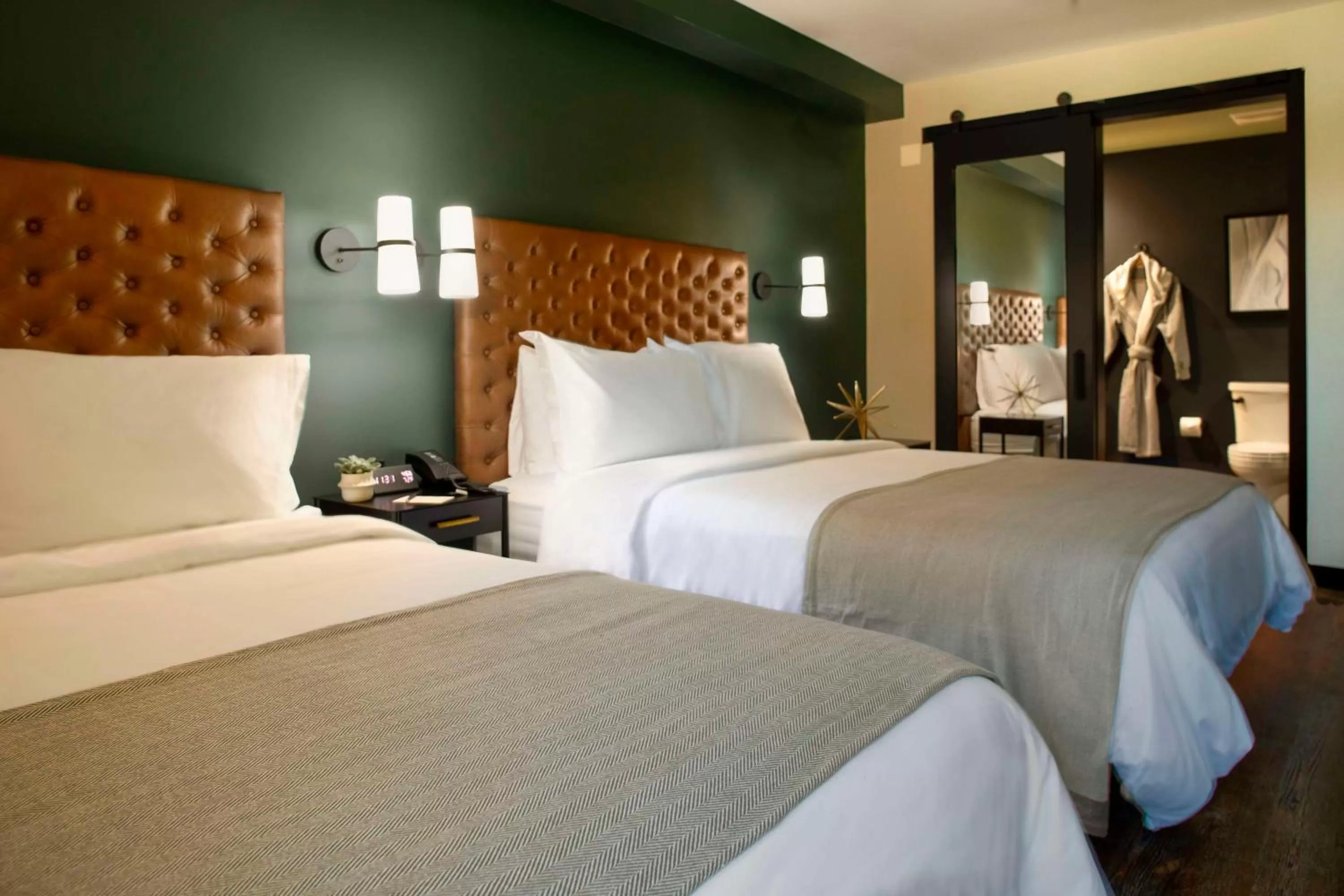 Bed in The Lloyd Stamford, Tapestry Collection by Hilton