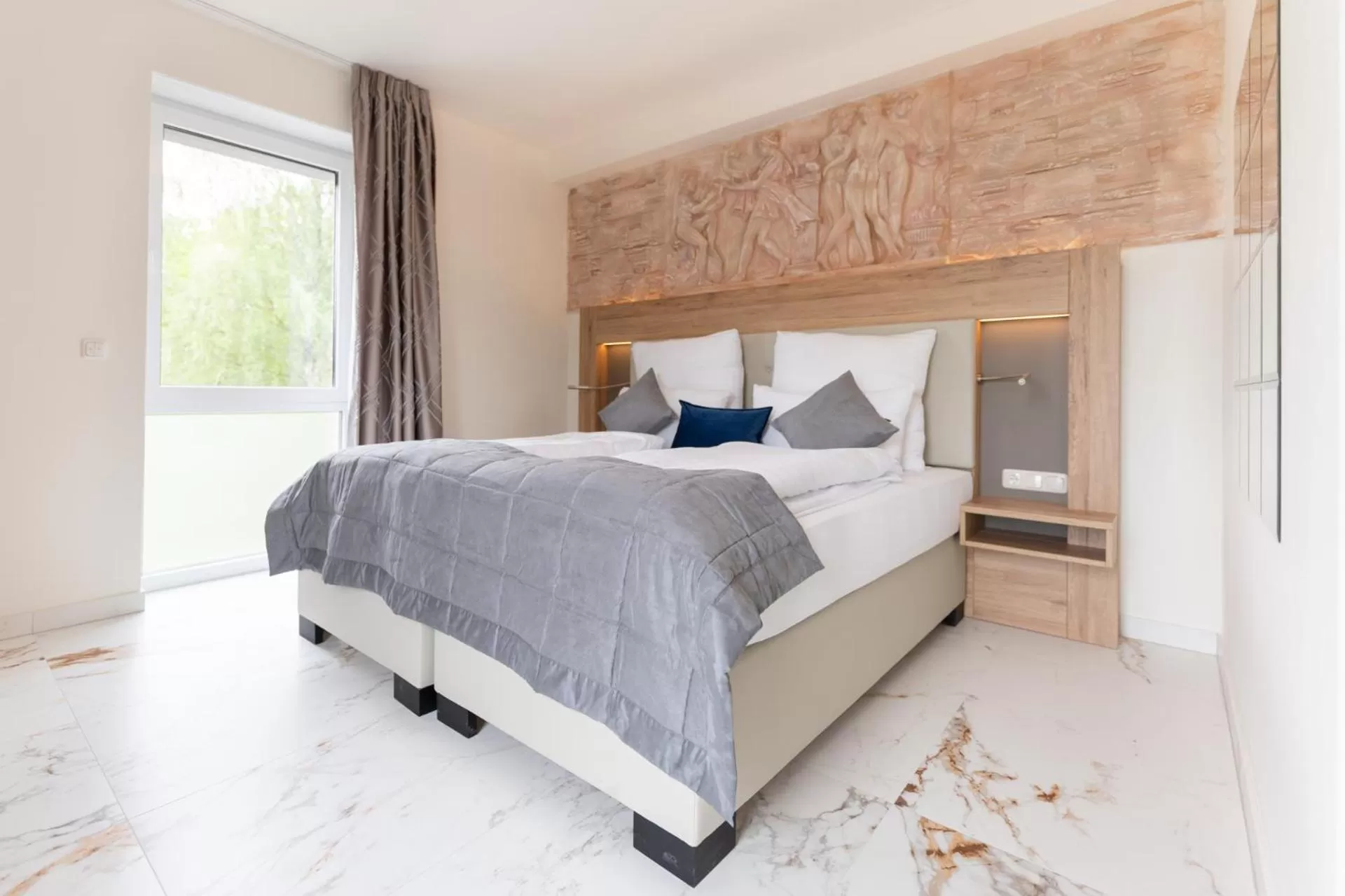 Bed in Hotel & Restaurant Sparta