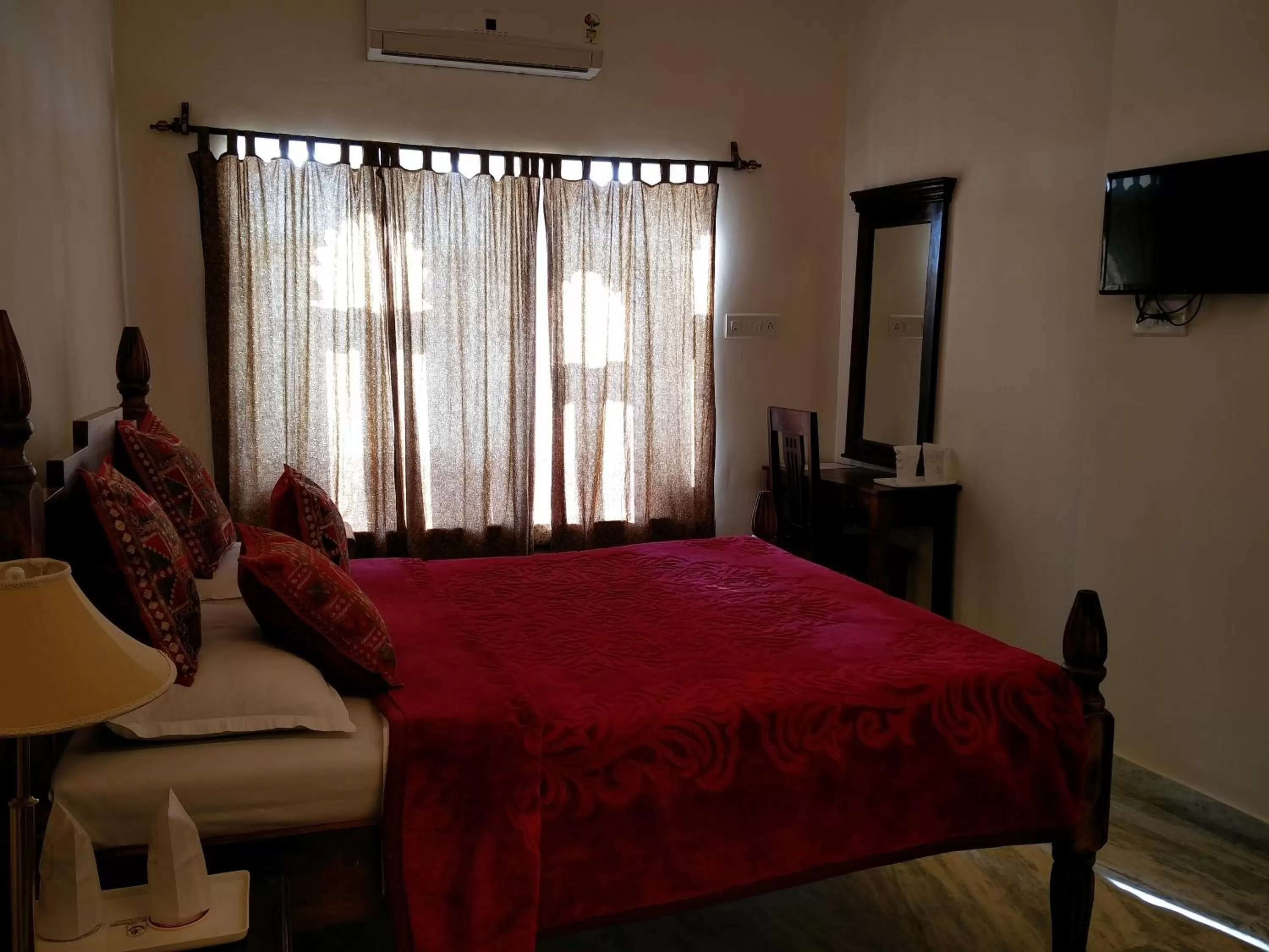 Photo of the whole room, Bed in Hotel Pratap Bhawan