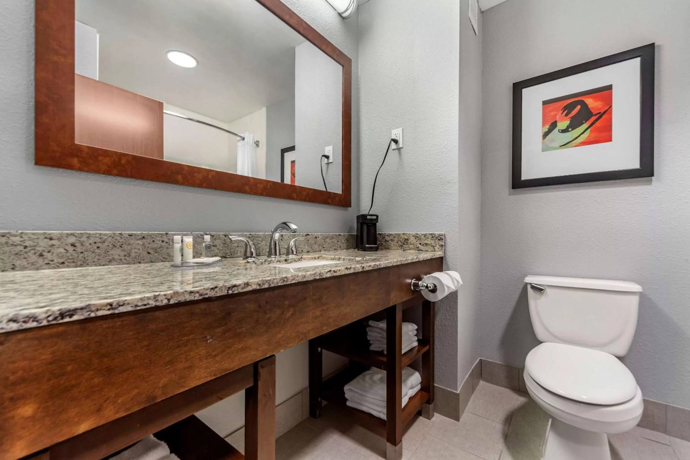 Queen Room with Two Queen Beds - Hearing Accessible Non-Smoking in Comfort Inn Kearney I-80