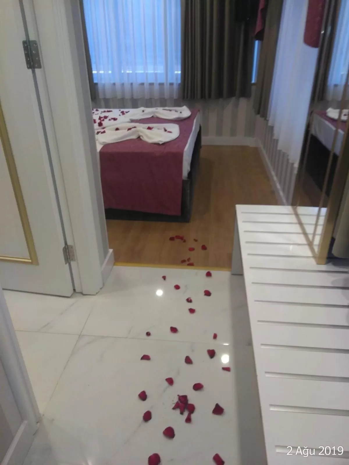 Property building, Bed in Burj Al Istanbul