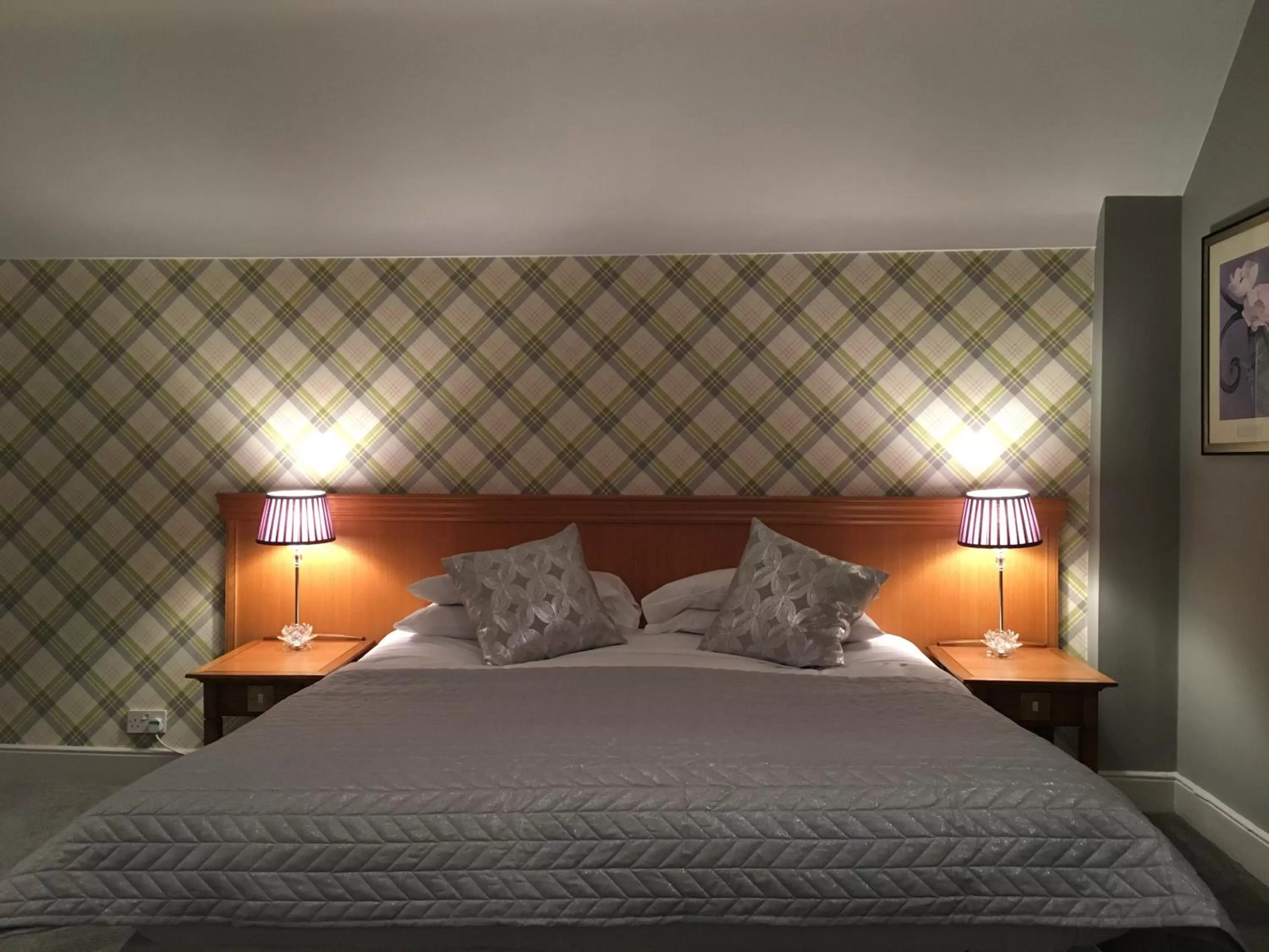 Bed in The Coach House Inn