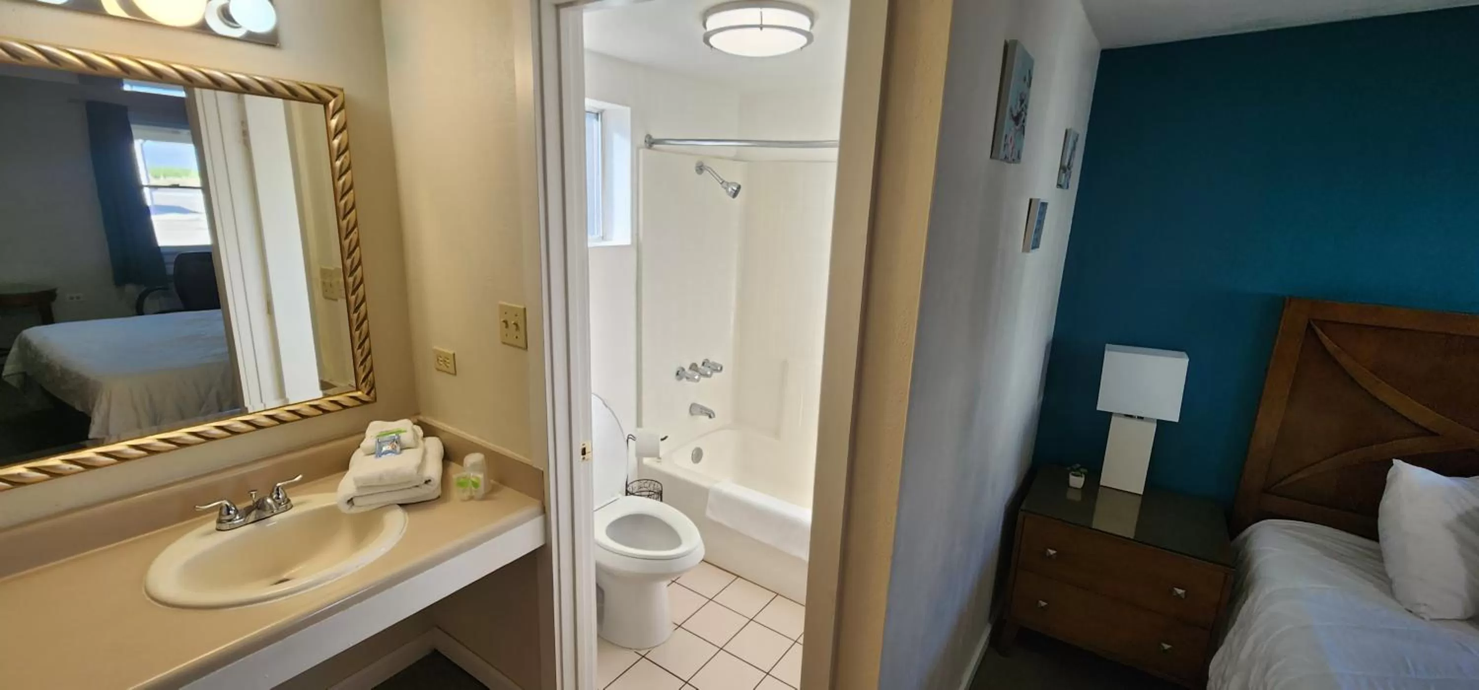 Shower in Rose's Motel