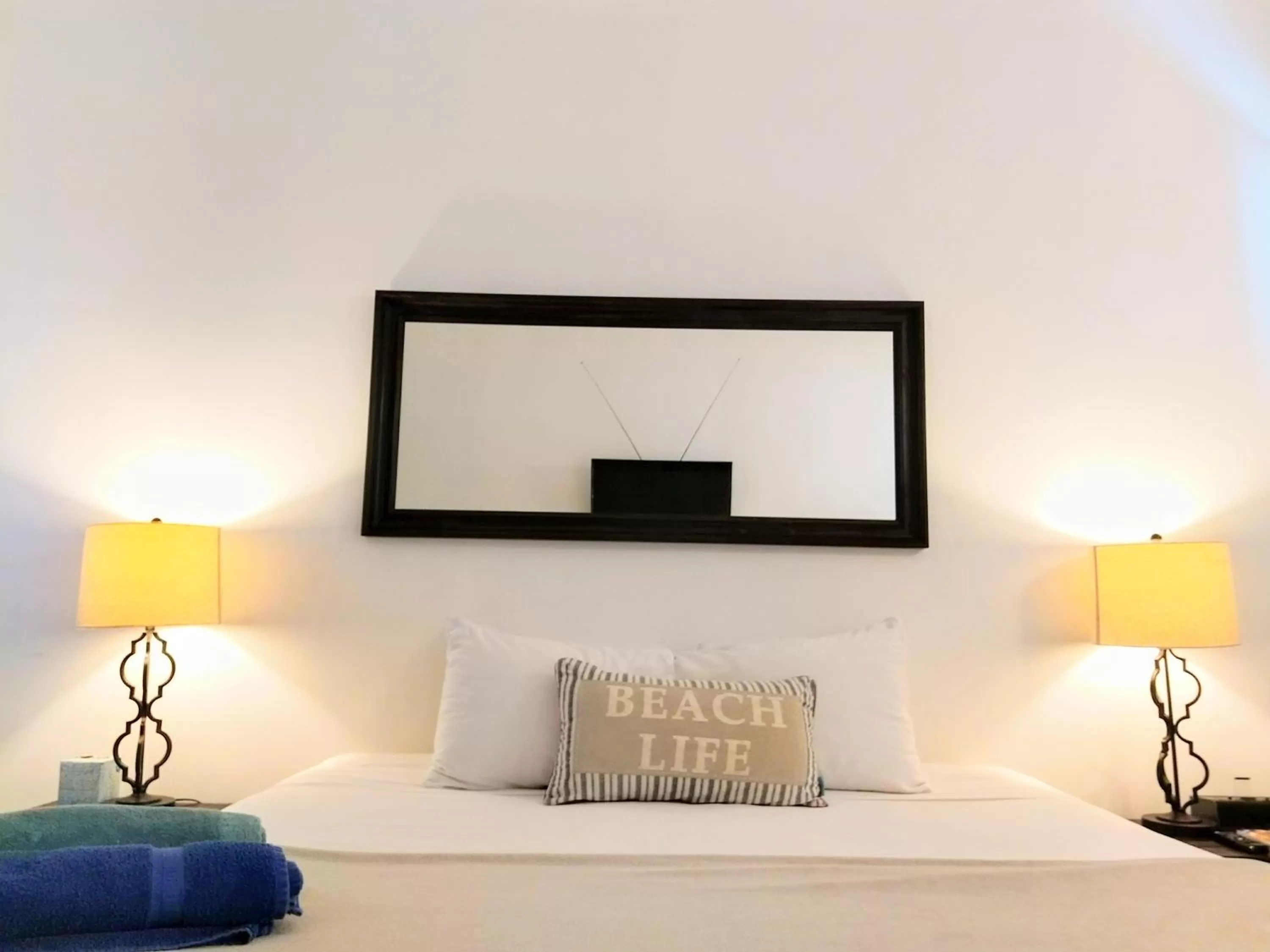 Bed in La Capitana Old San Juan Building