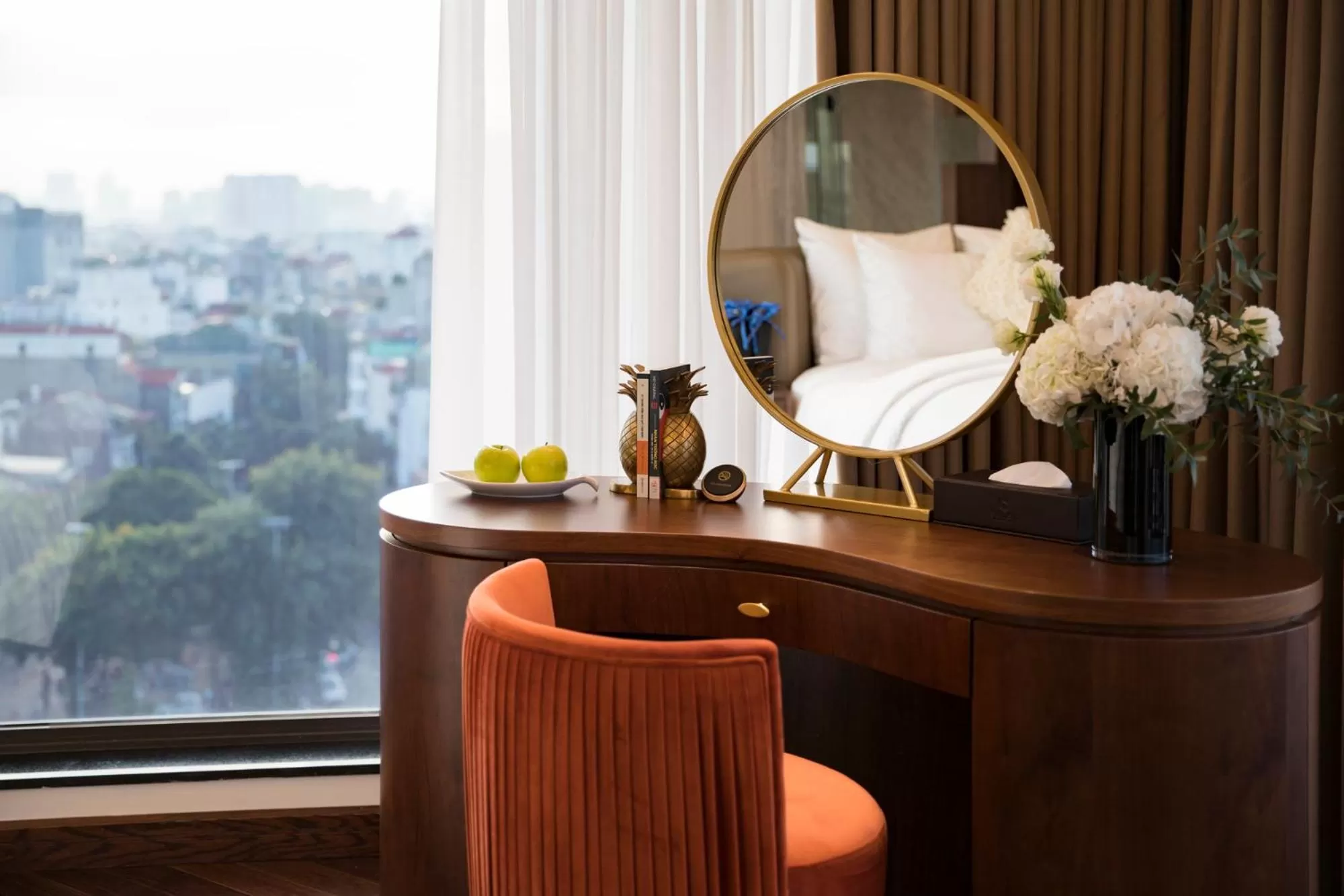 Seating area in Soleil Boutique Hotel Hanoi