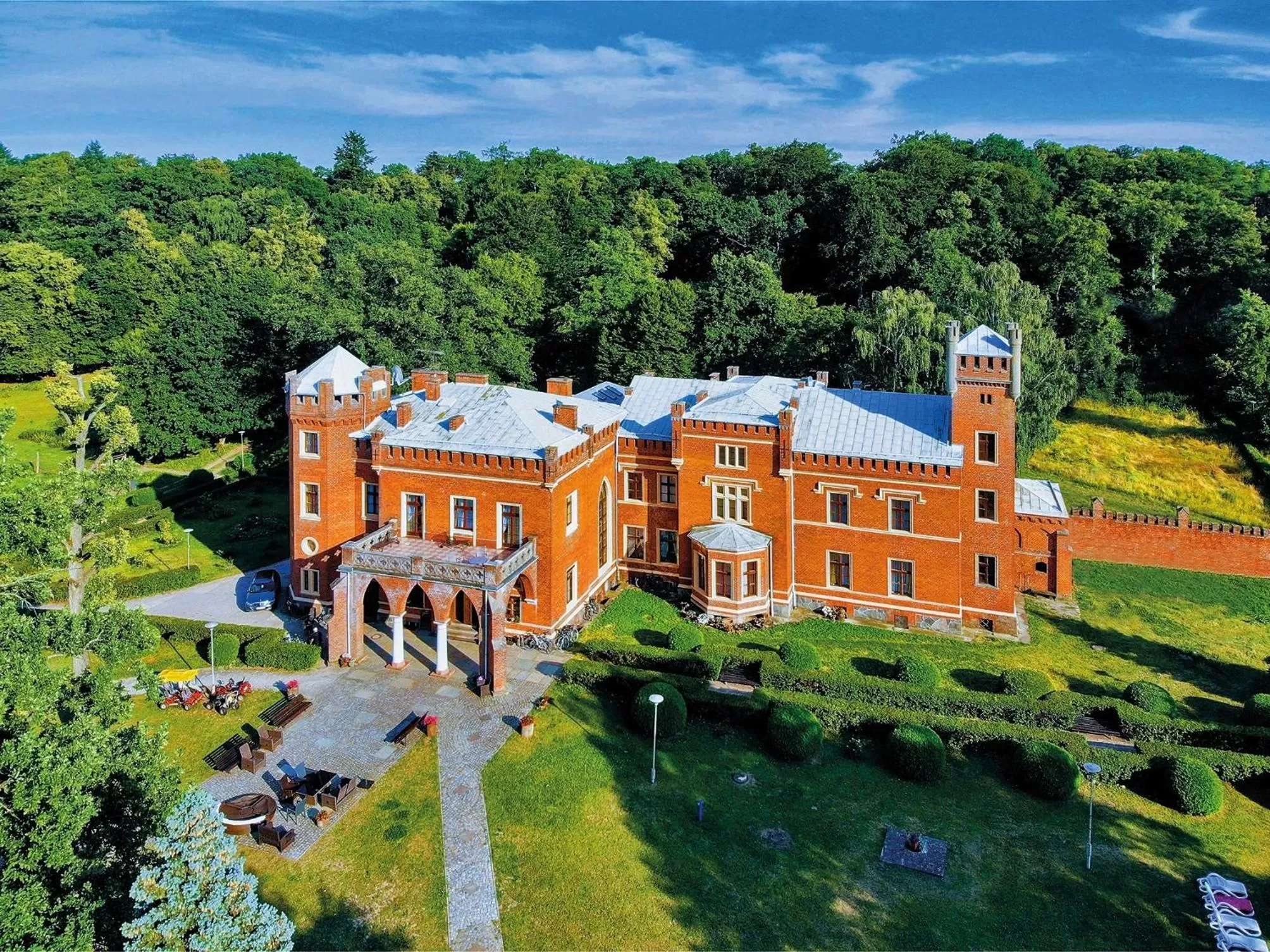 Bird's-eye View in Hotel Zamek Karnity