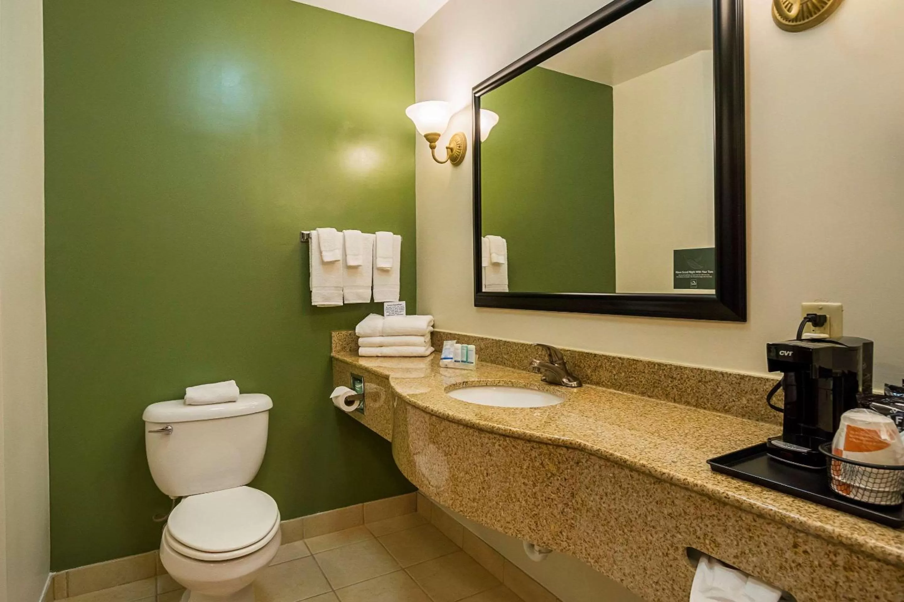 Bathroom in Sleep Inn & Suites Manchester near Arnold AFB