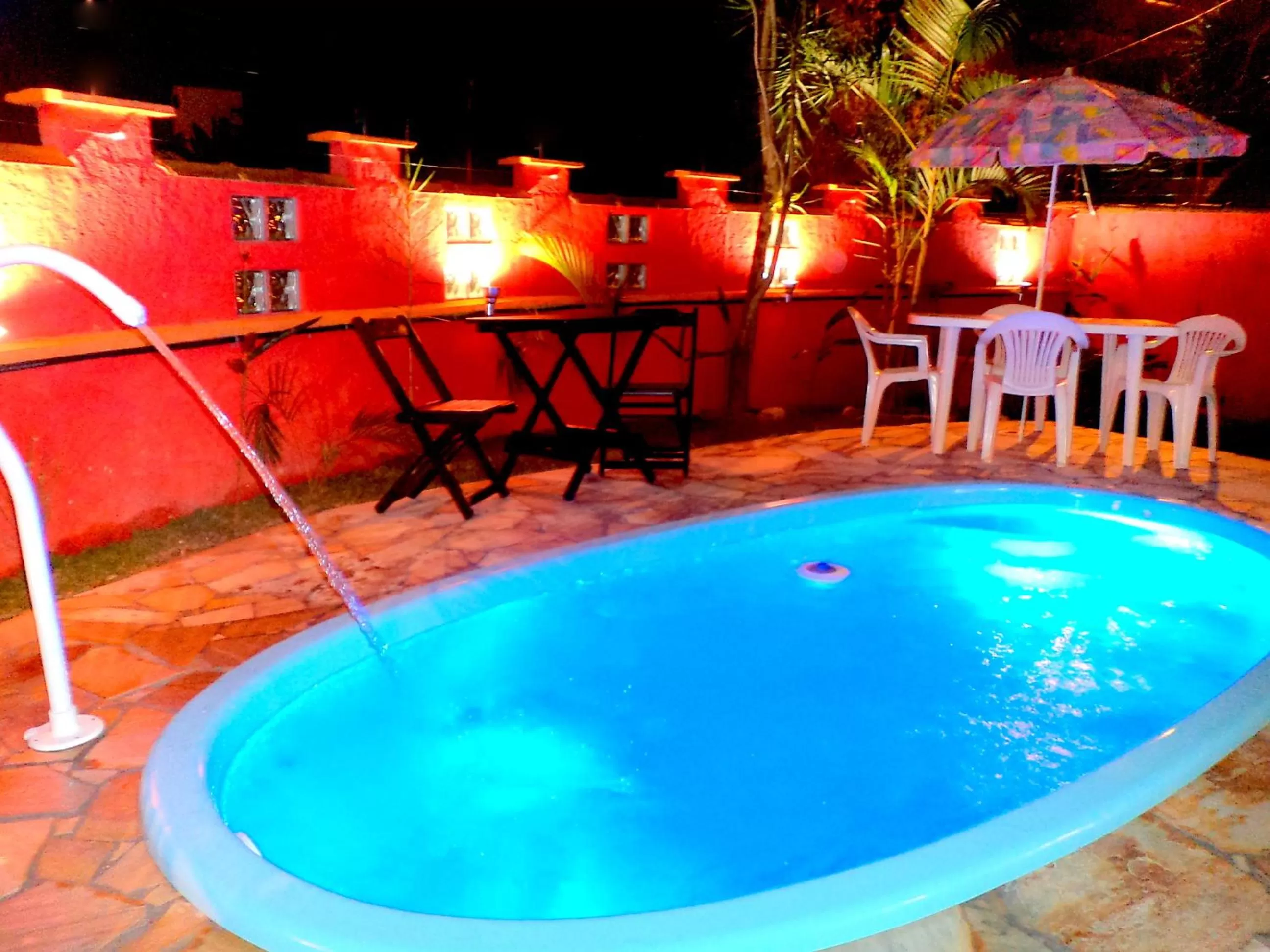 Swimming pool in Pousada Recanto Domus