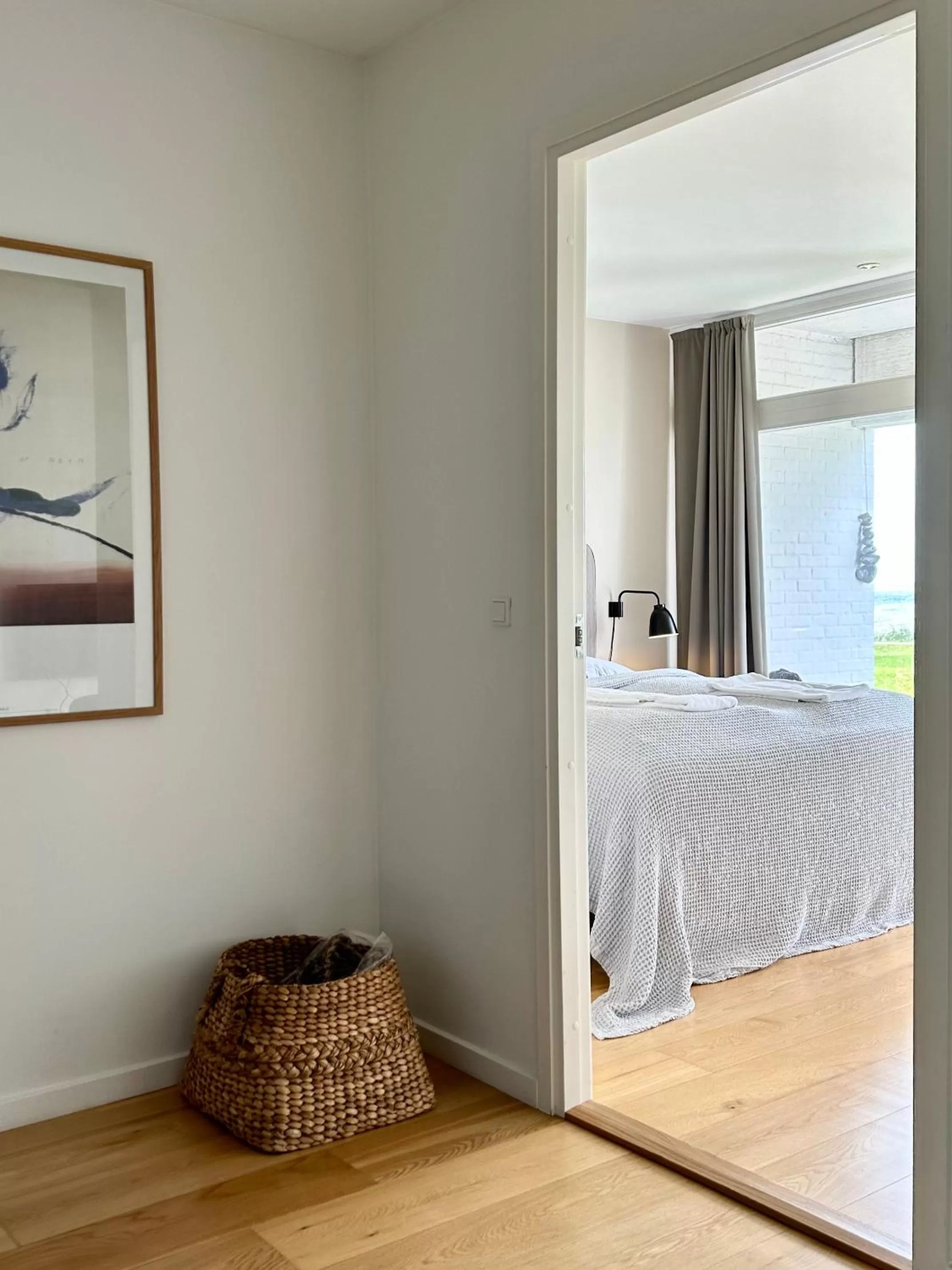 Bed in Langhoff & Juul Boutique Hotel og Restaurant