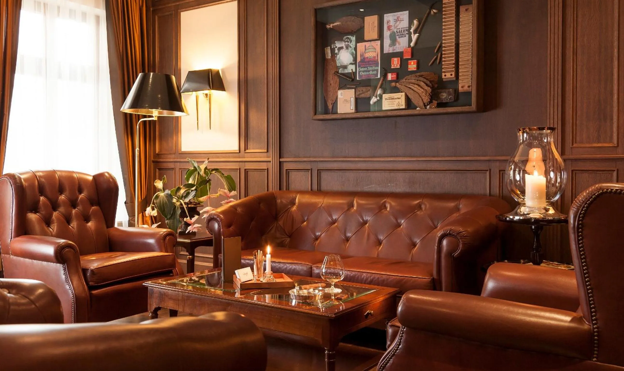 Lounge or bar in Relais & Châteaux Bülow Palais