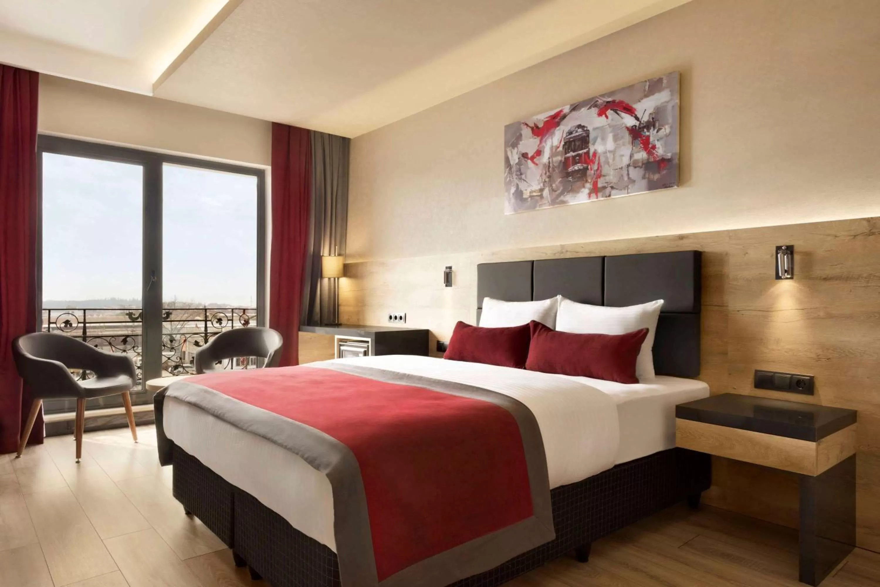 Photo of the whole room, Bed in Ramada Encore by Wyndham Gebze