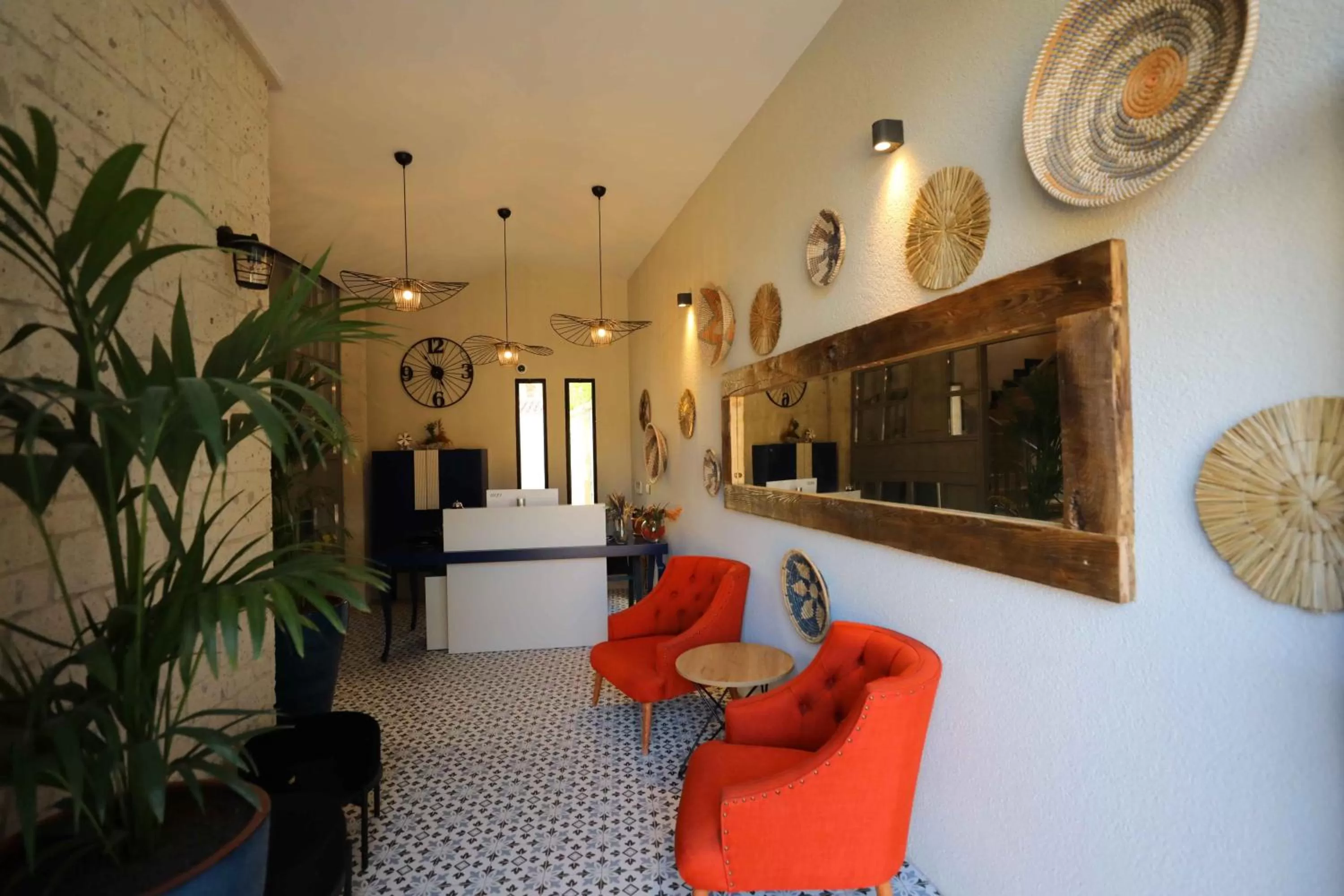 Lobby/Reception in Ariel Hotel Alaçatı