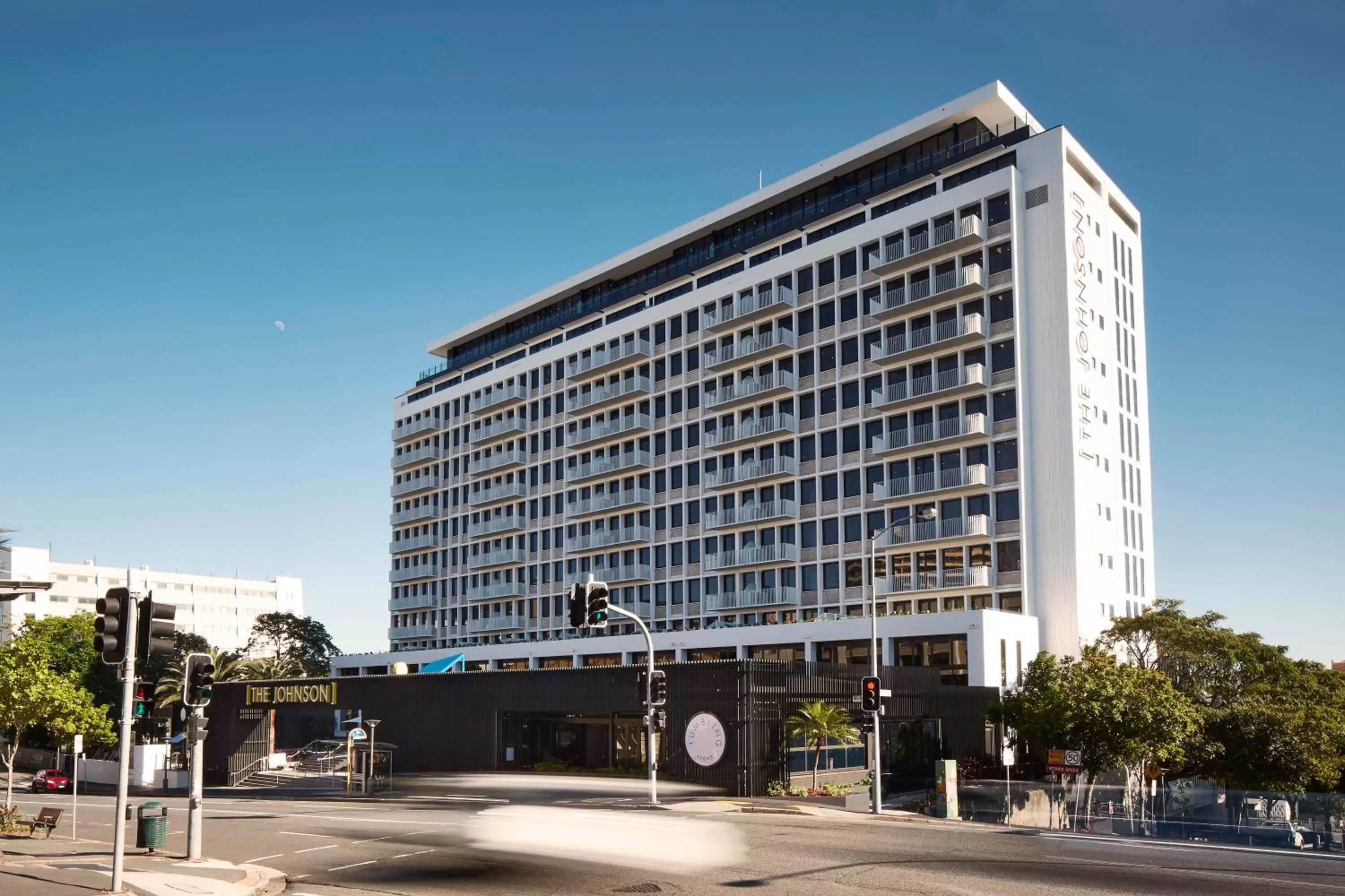 Property building in The Johnson Brisbane - Art Series