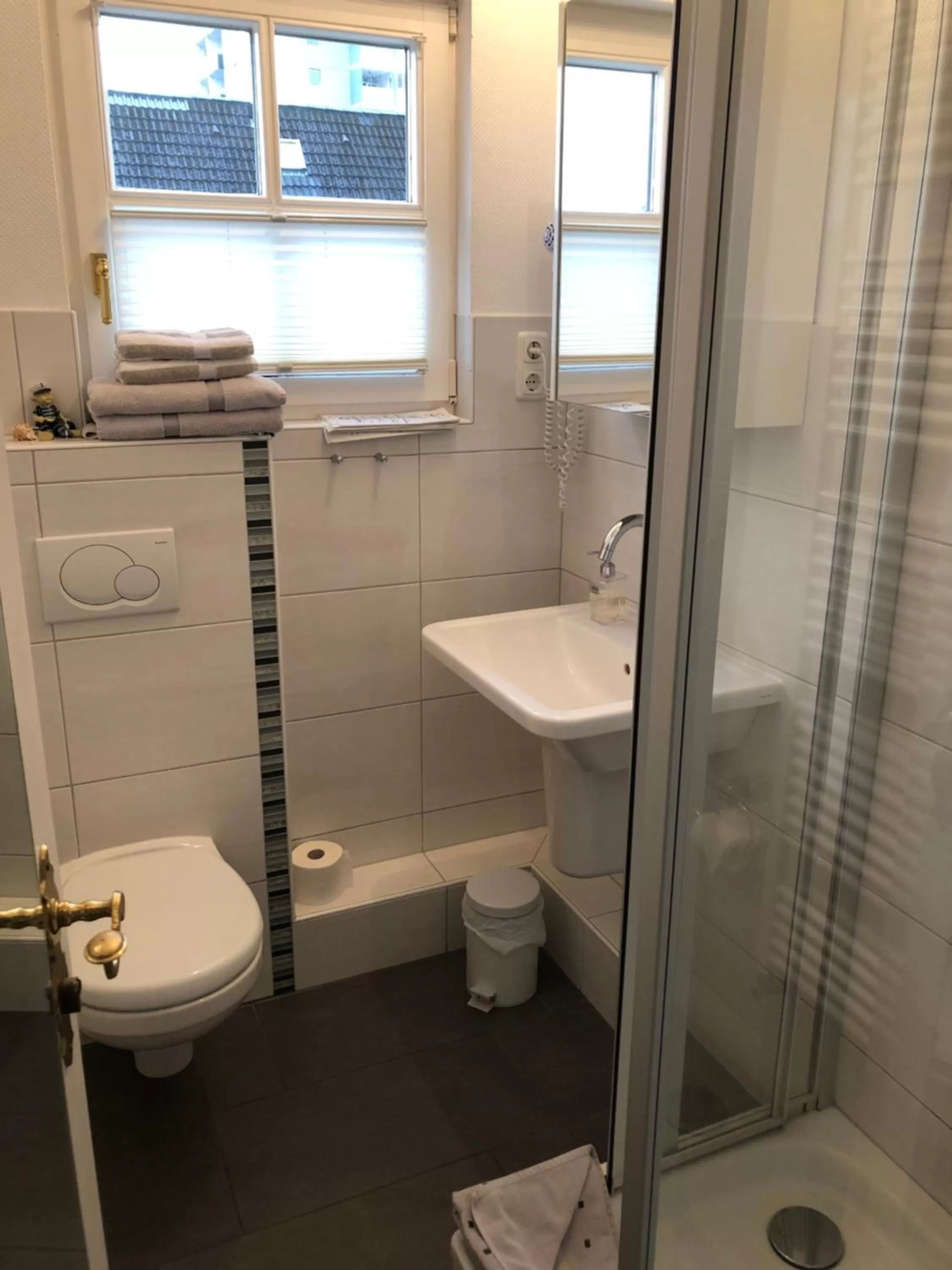 Bathroom in Hotel garni Seeluft Büsum